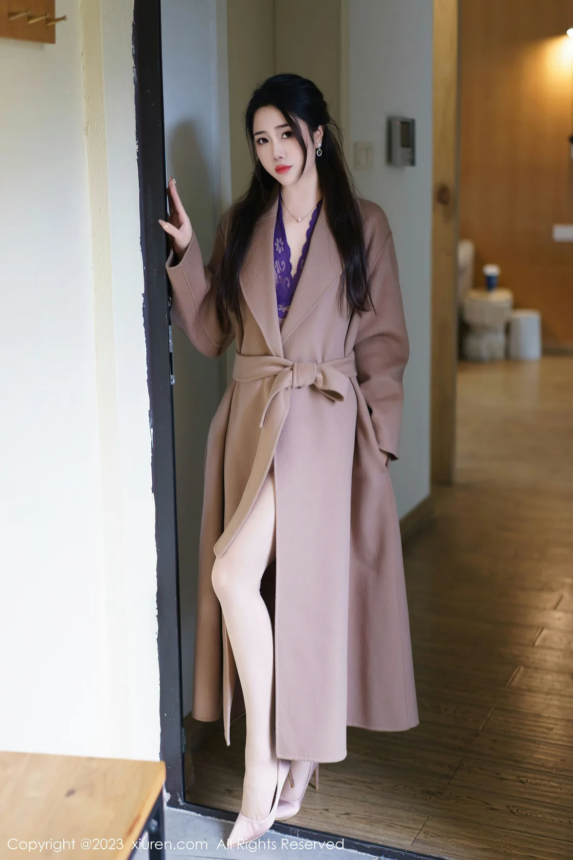 图片[3]-XiuRen 秀人 No.7315 严利娅Yuliya 紫色蕾丝情趣性感写真 [64P]-COS写真在线网