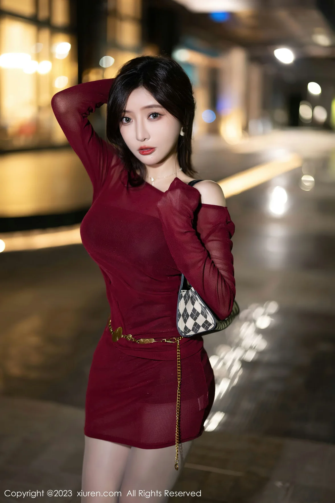 图片[4]-秀人网 No.7400 王馨瑶yanni 黑色情趣内衣安吉旅拍 [93P]-COS写真在线网