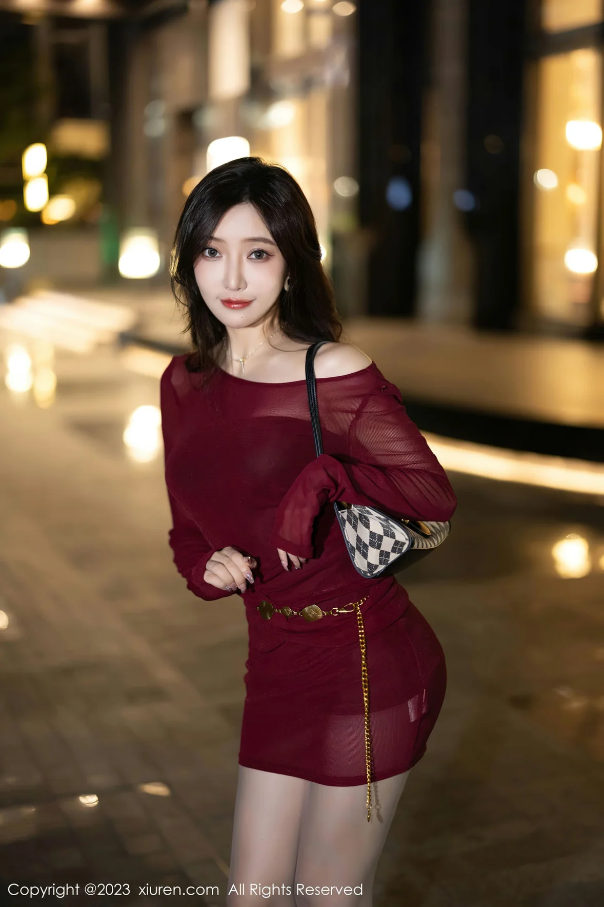 图片[3]-秀人网 No.7400 王馨瑶yanni 黑色情趣内衣安吉旅拍 [93P]-COS写真在线网