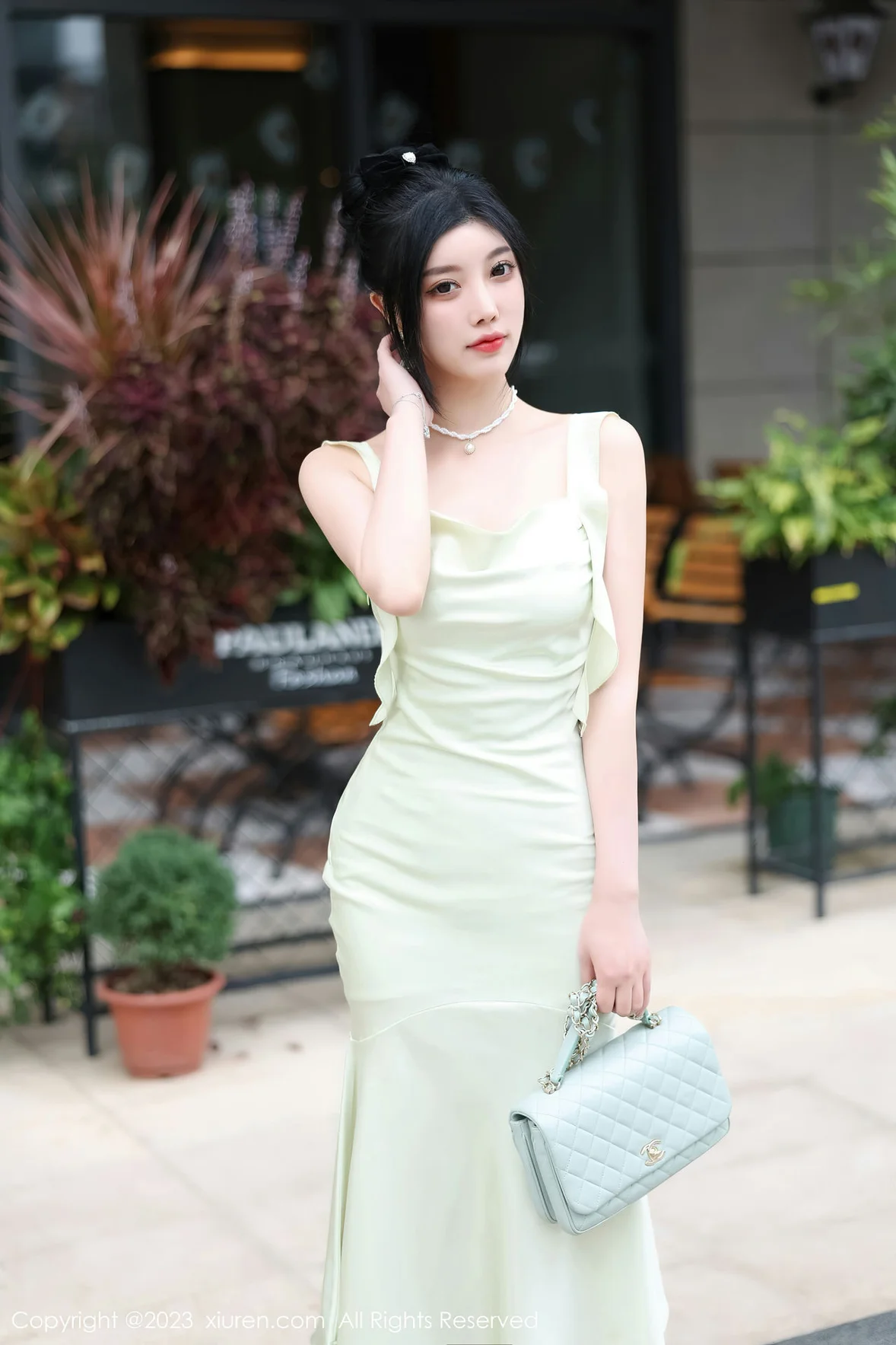 图片[5]-秀人网 No.7410 杨晨晨Yome 轻透薄纱性感写真 [82P]-COS写真在线网