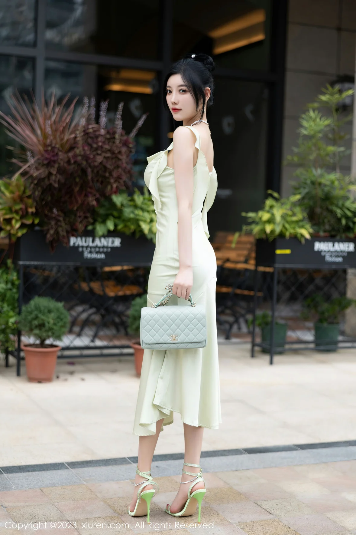 图片[4]-秀人网 No.7410 杨晨晨Yome 轻透薄纱性感写真 [82P]-COS写真在线网