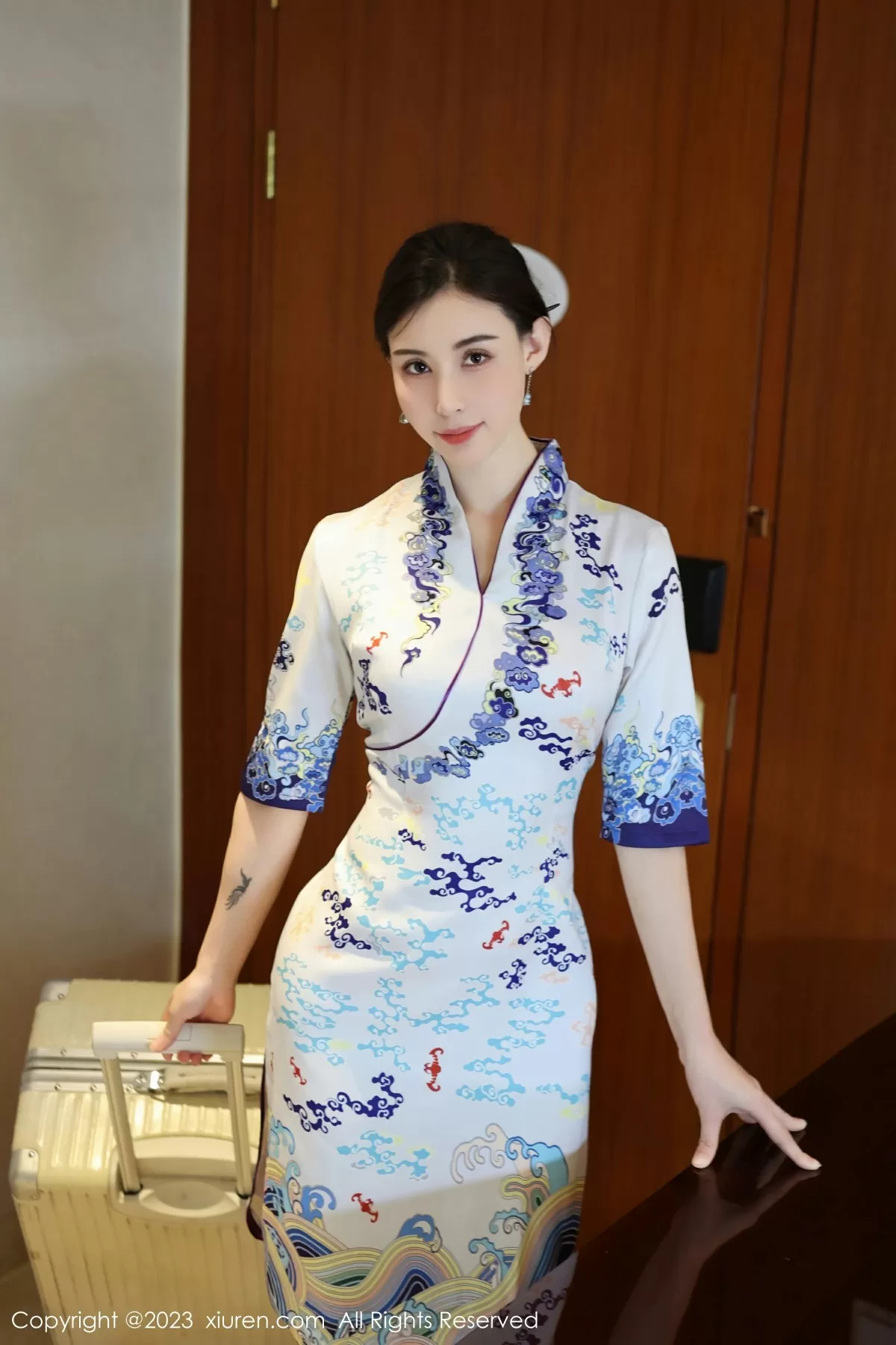图片[2]-XiuRen 秀人 No.7479 曼柔 [60P]-COS写真在线网