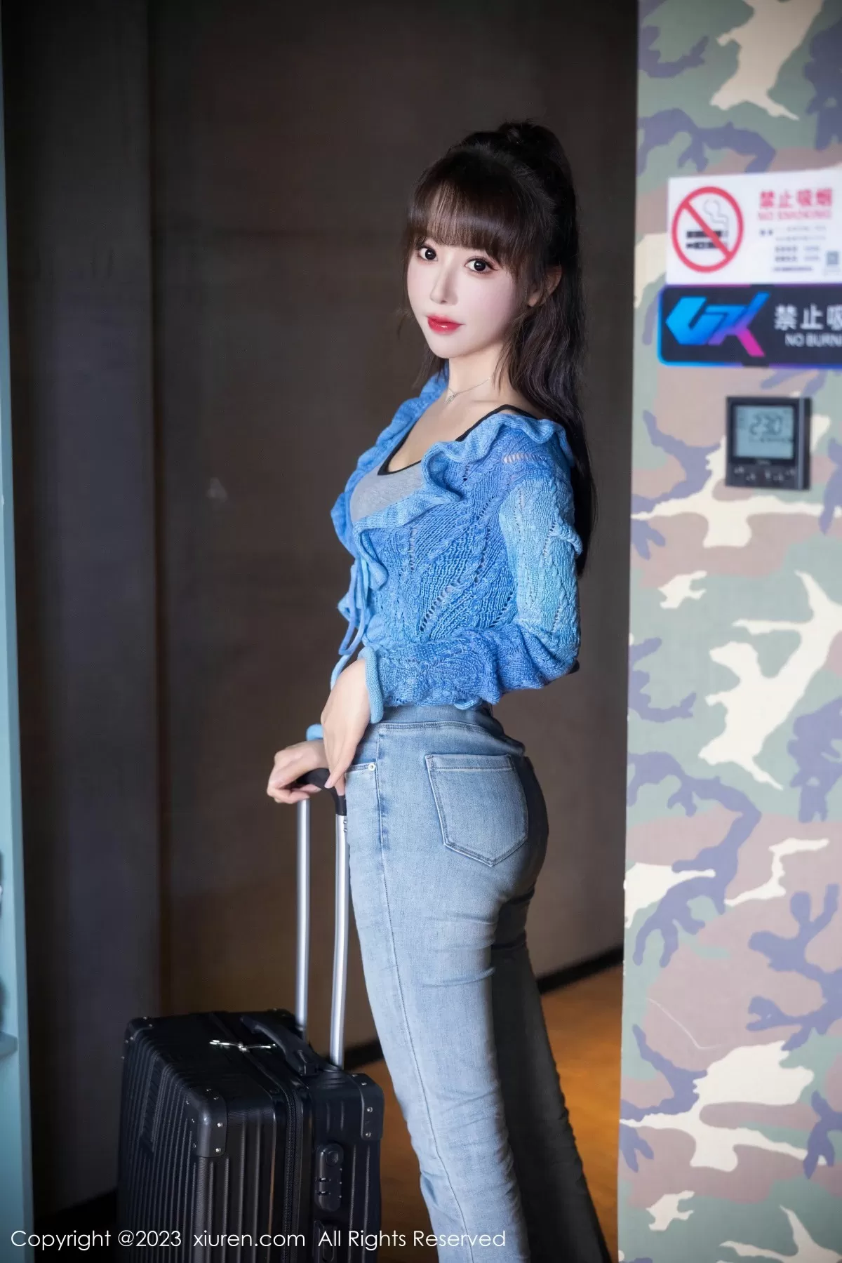 图片[2]-XiuRen 秀人 No.7540 白笑笑 [80P]-COS写真在线网