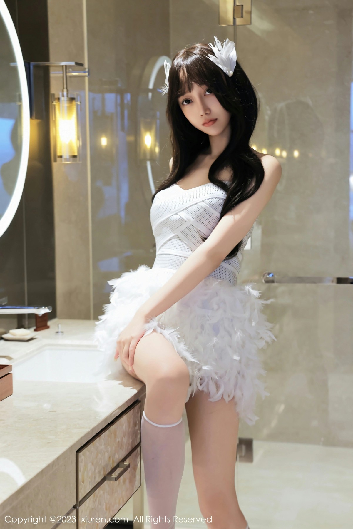 图片[5]-Xiuren 秀人 No.7644 玥儿玥er [57P]-COS写真在线网