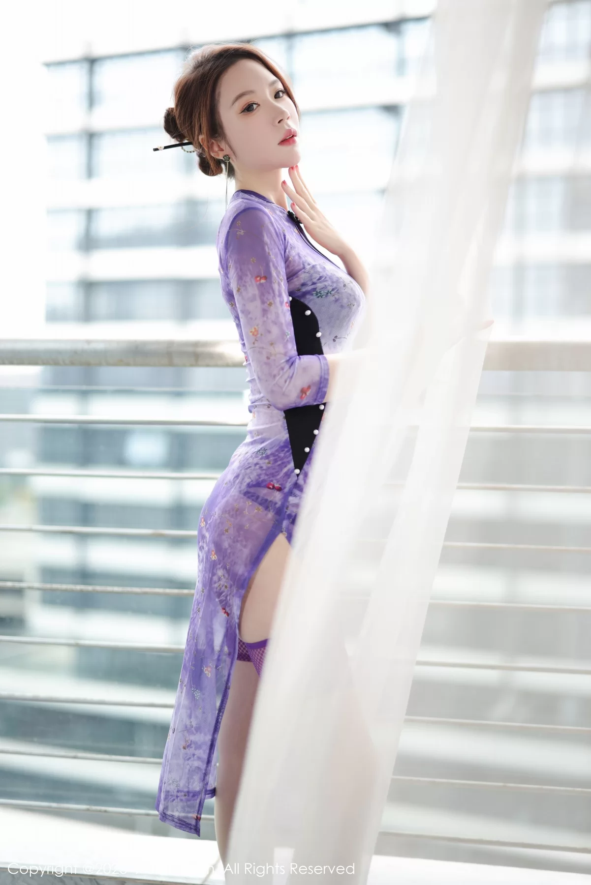 图片[5]-Xiuren 秀人 No.7673 梦心玥 [86P]-COS写真在线网