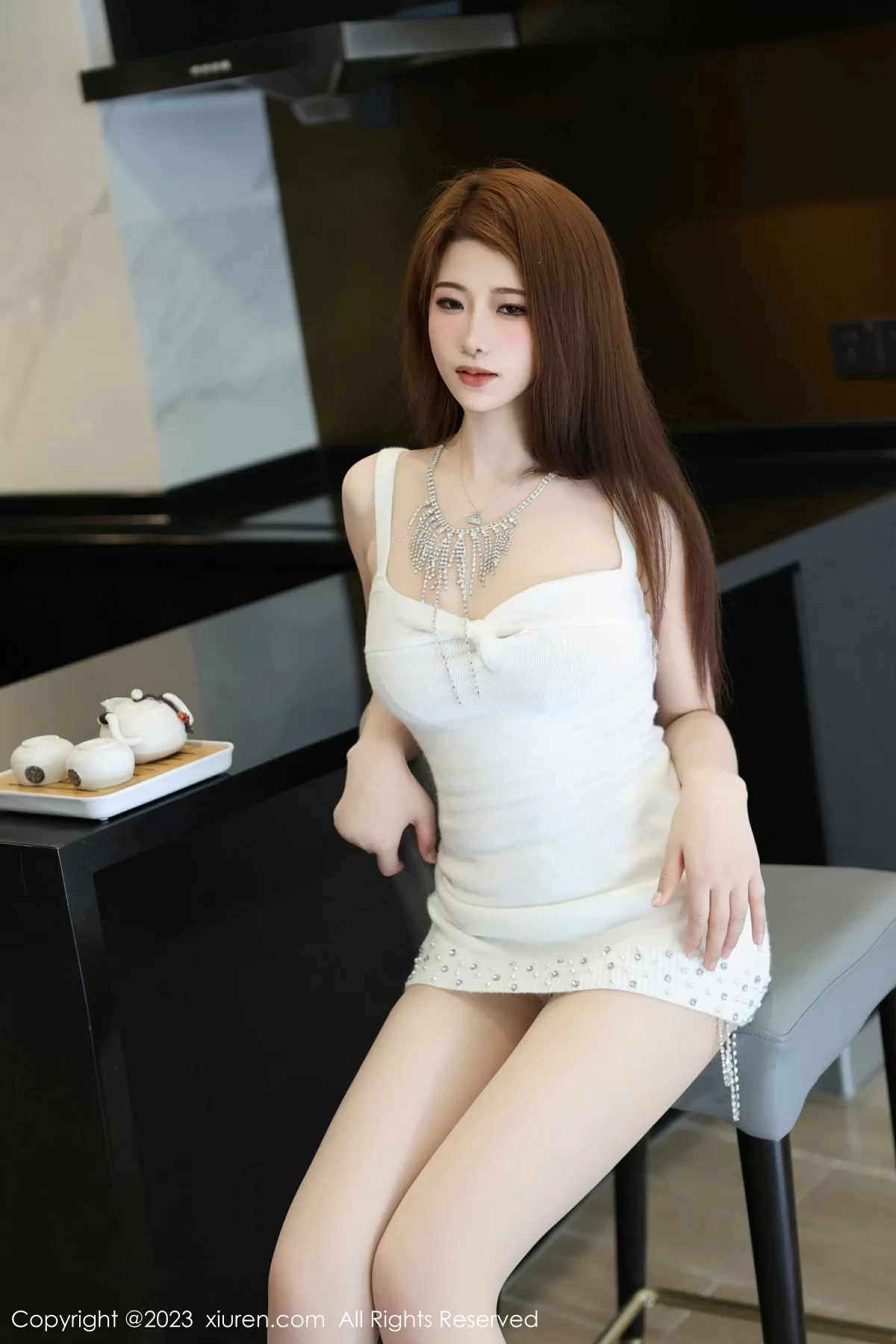 图片[6]-Xiuren 秀人 No.7690 月酱儿 [69P]-COS写真在线网