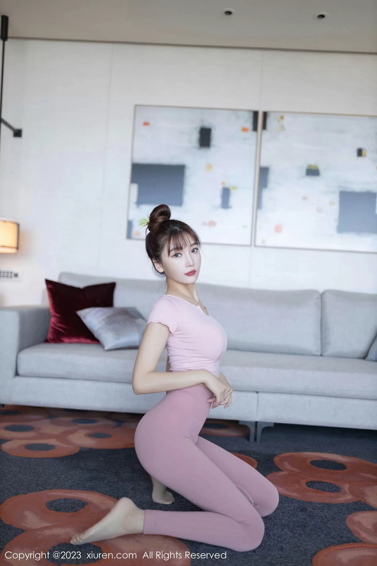 图片[3]-Xiuren 秀人 No.7746 陆萱萱 [80P]-COS写真在线网