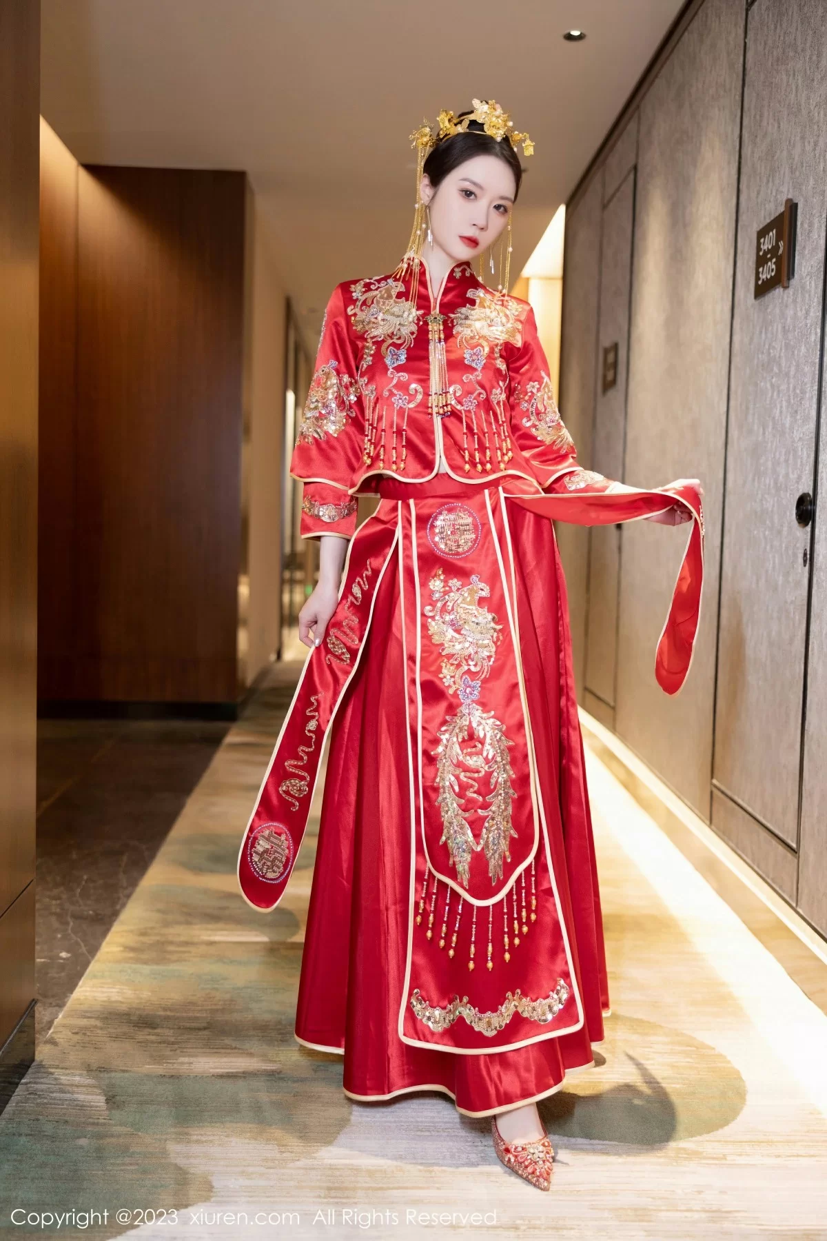 图片[3]-Xiuren 秀人 No.7766 梦心玥 [88P]-COS写真在线网