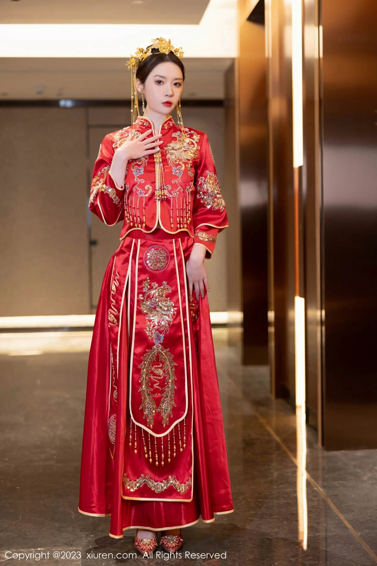 图片[2]-Xiuren 秀人 No.7766 梦心玥 [88P]-COS写真在线网