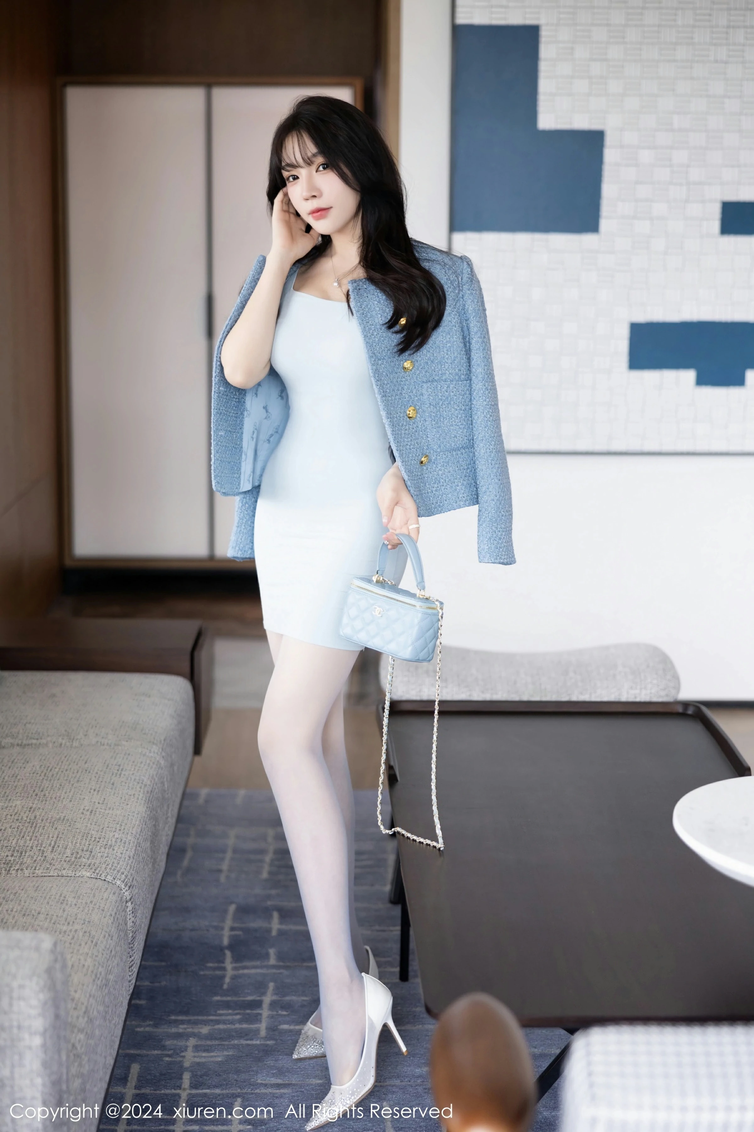 图片[3]-XiuRen 秀人 No.7976 徐莉芝Booty [90P]-COS写真在线网