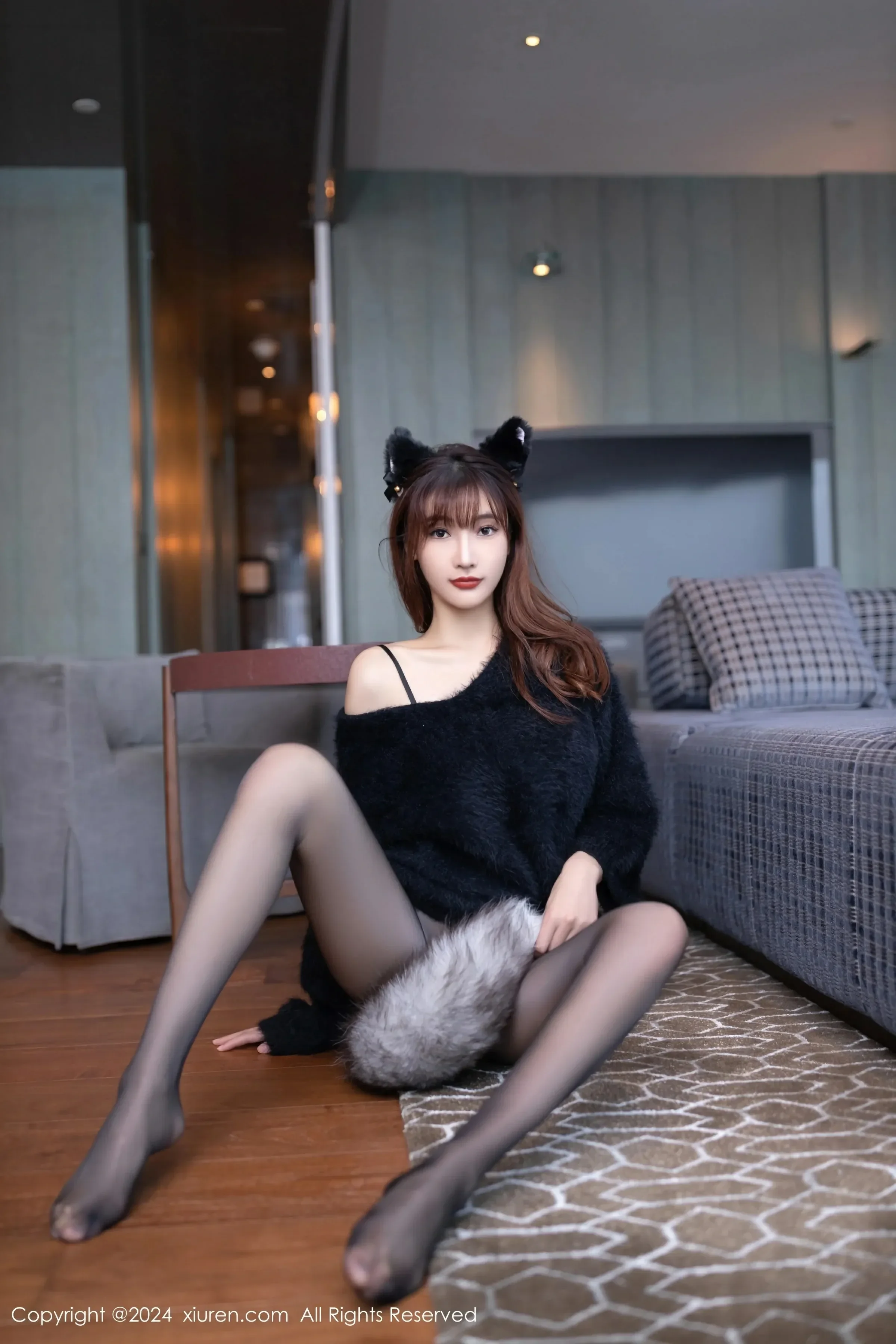 图片[6]-XiuRen 秀人 No.8159 陆萱萱 [80P]-COS写真在线网