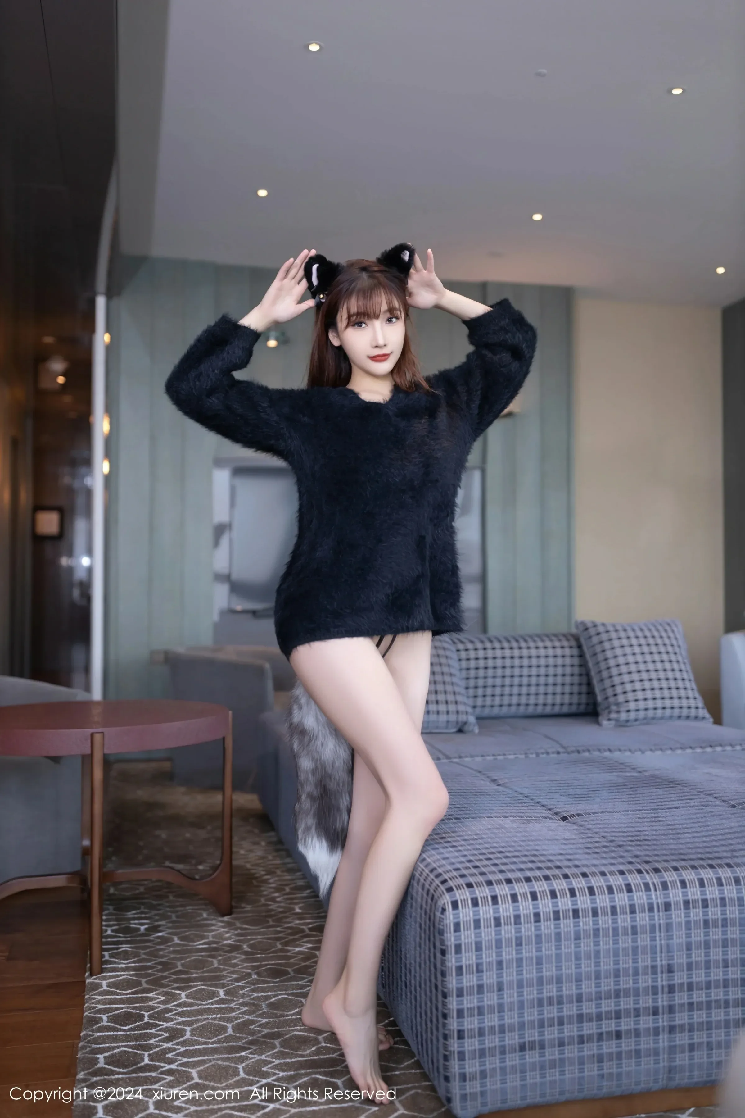 图片[2]-XiuRen 秀人 No.8159 陆萱萱 [80P]-COS写真在线网