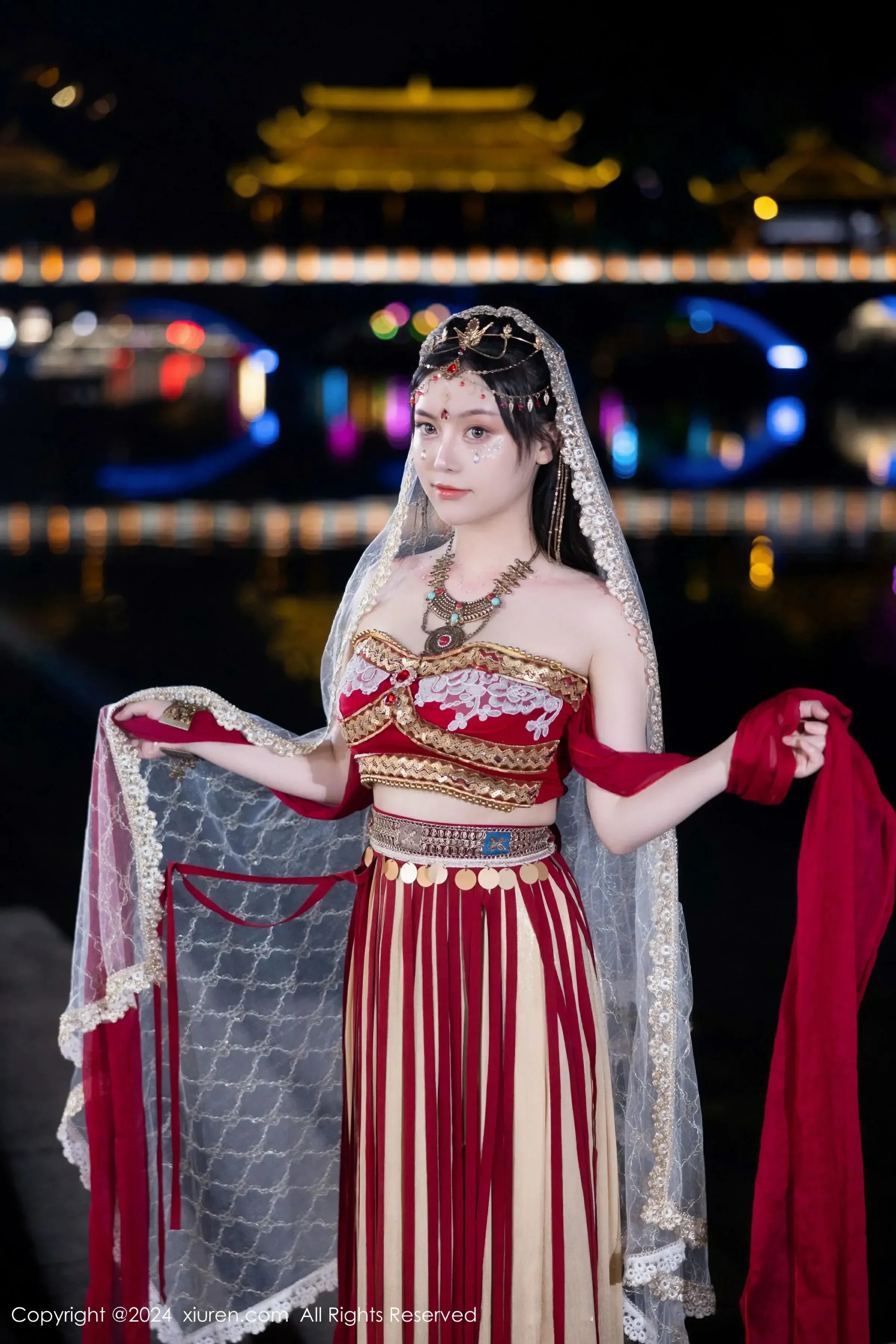 图片[3]-XiuRen 秀人 No.8349 豆瓣酱 [82P]-COS写真在线网