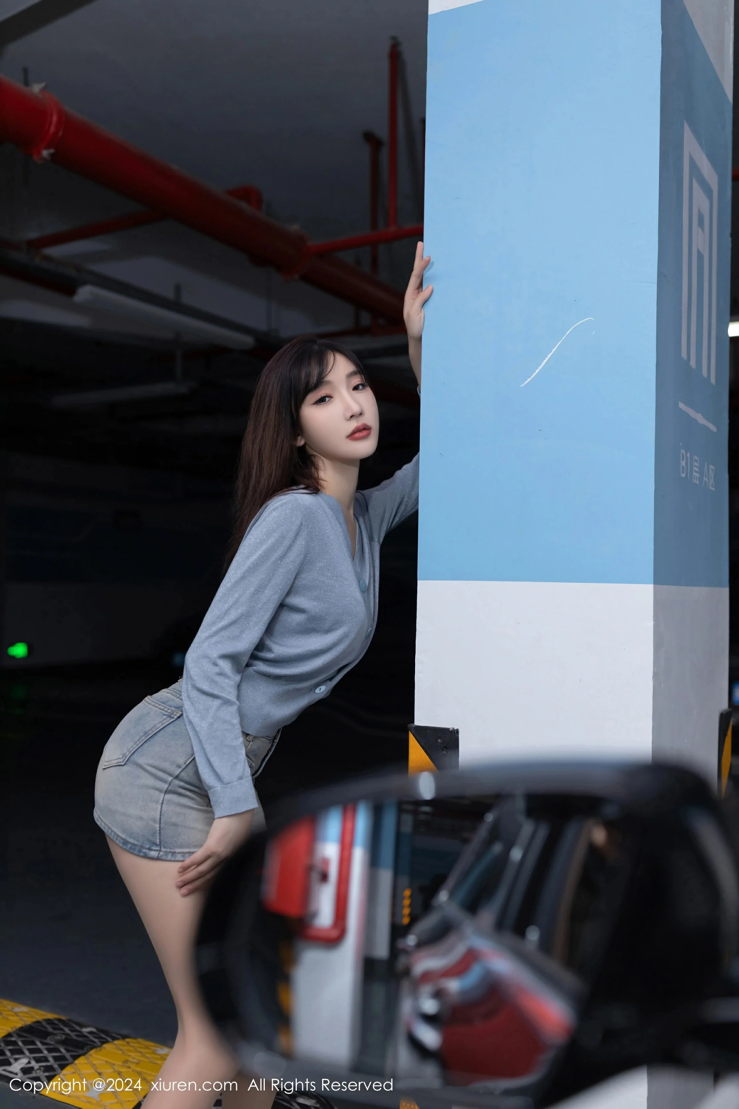 图片[2]-XiuRen 秀人 No.8590 陆萱萱 [80P]-COS写真在线网