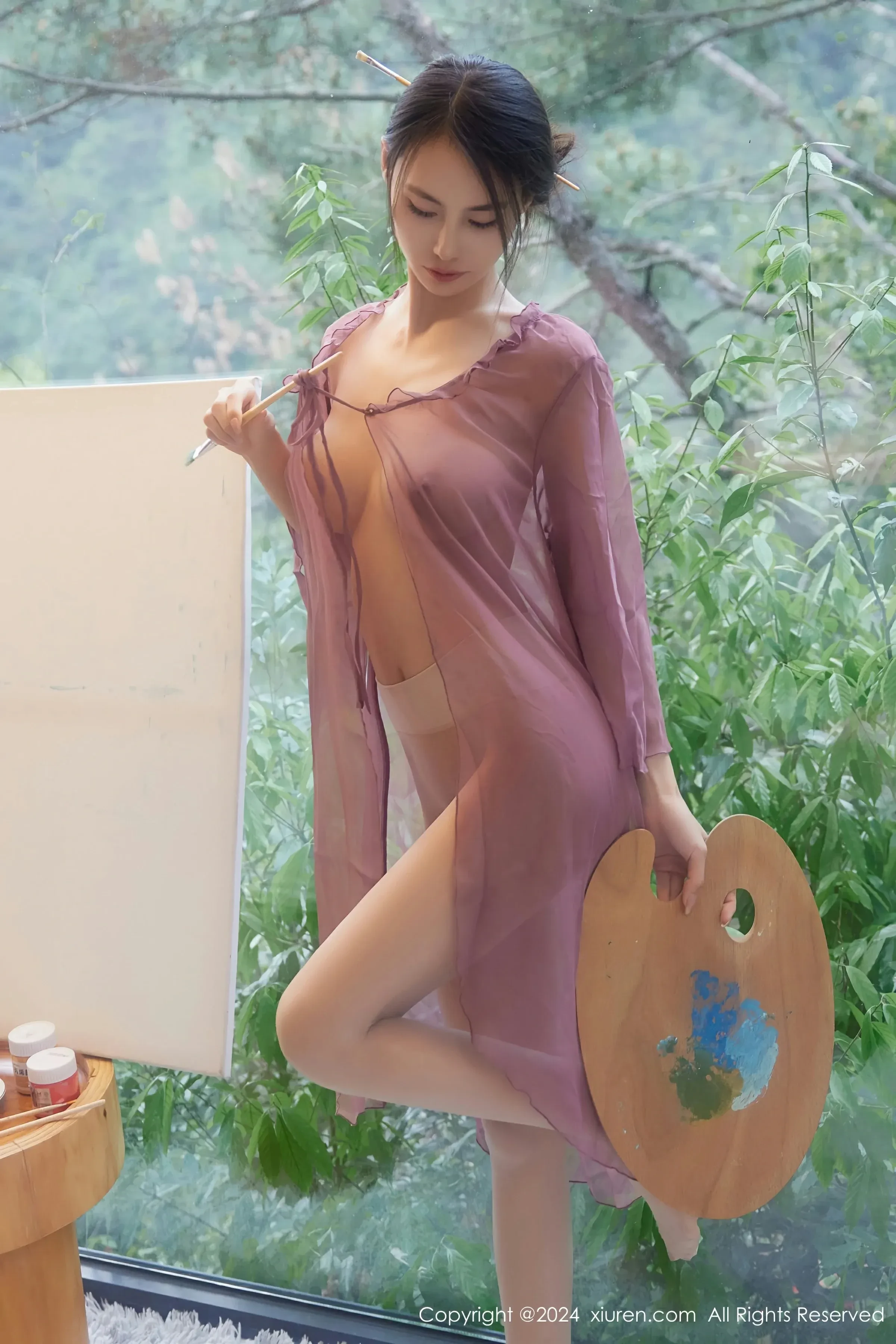 图片[4]-XiuRen 秀人 No.8687 lingyu69 [86P]-COS写真在线网