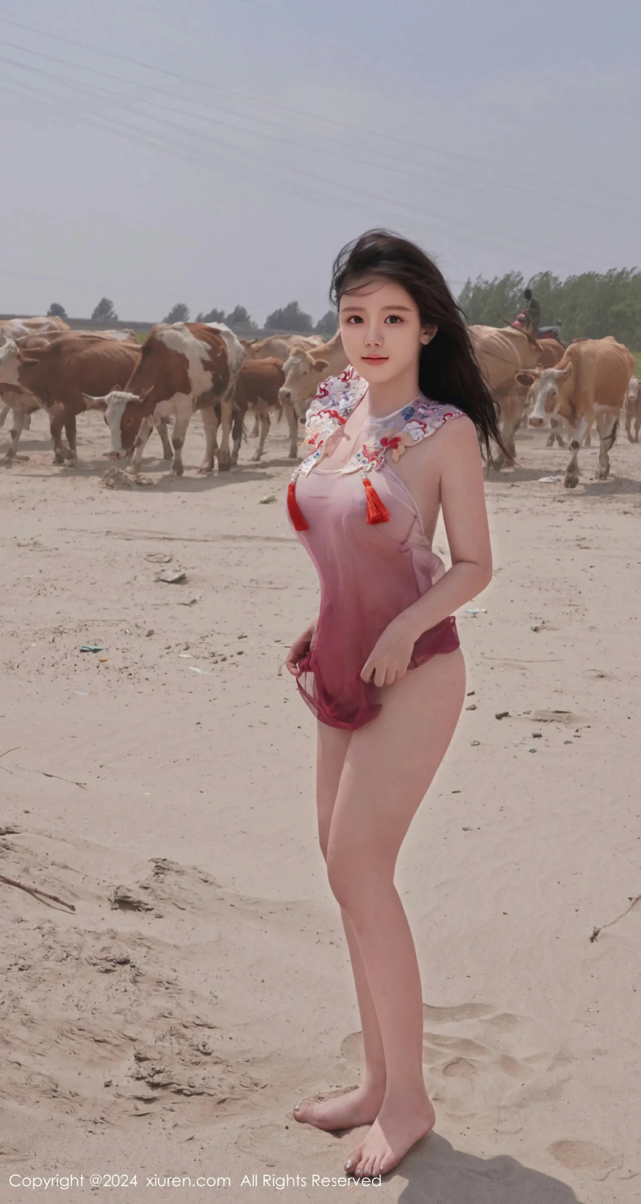 图片[2]-XiuRen 秀人 No.8777 小薯条nienie [73P]-COS写真在线网