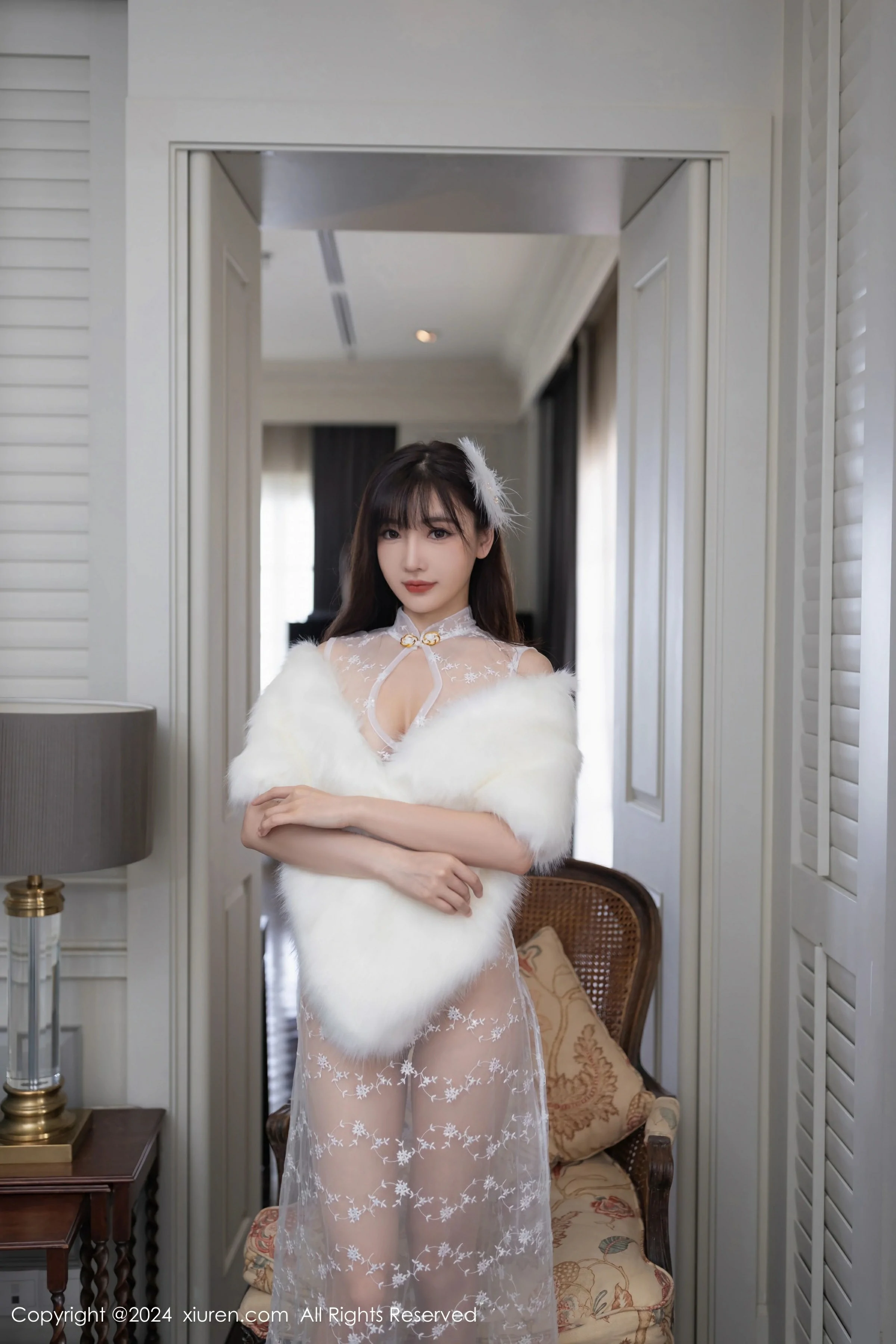 图片[2]-XiuRen 秀人 No.8880 陆萱萱 [81P]-COS写真在线网