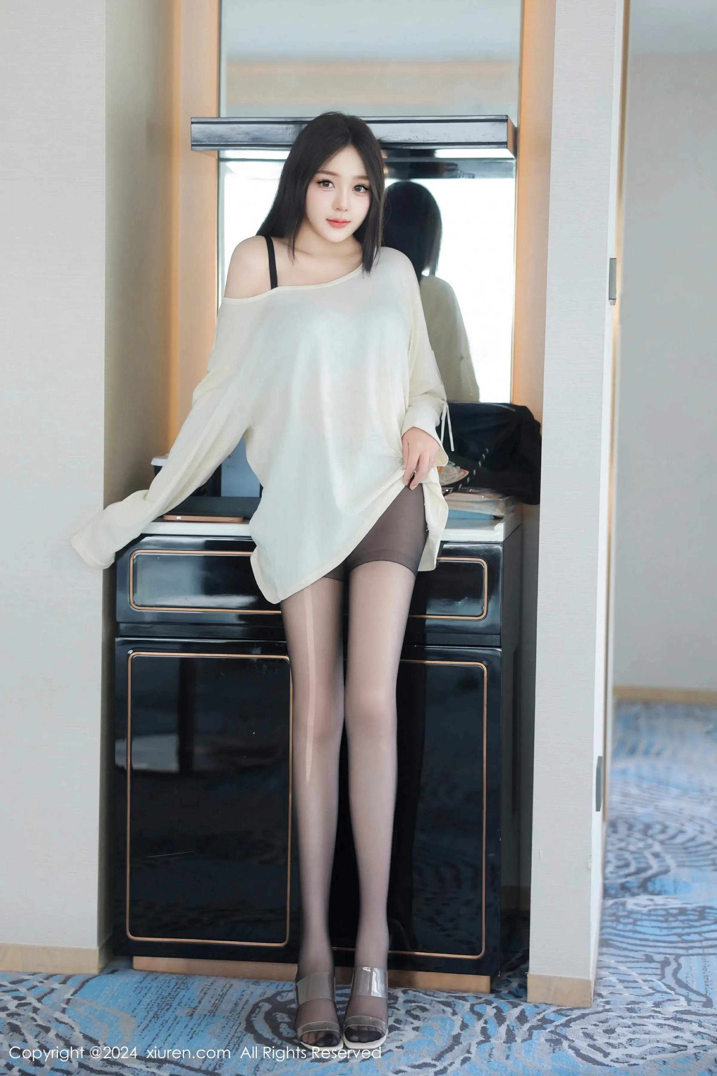 图片[2]-XiuRen 秀人 No.9089 柚柚小奶瓶 新人模特 [81P]-COS写真在线网