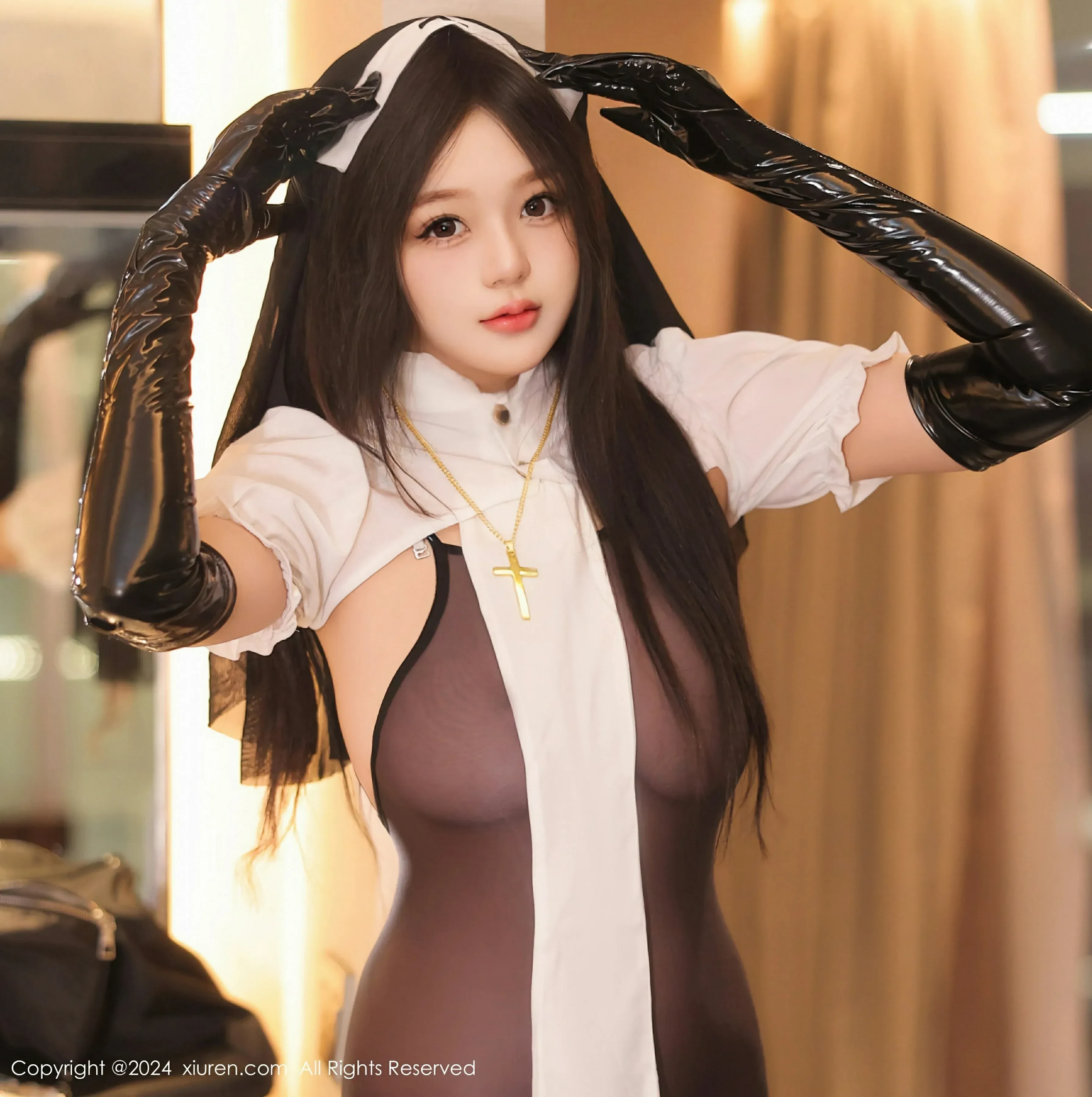 图片[5]-XiuRen 秀人 No.9152 柚柚小奶瓶 [64P]-COS写真在线网