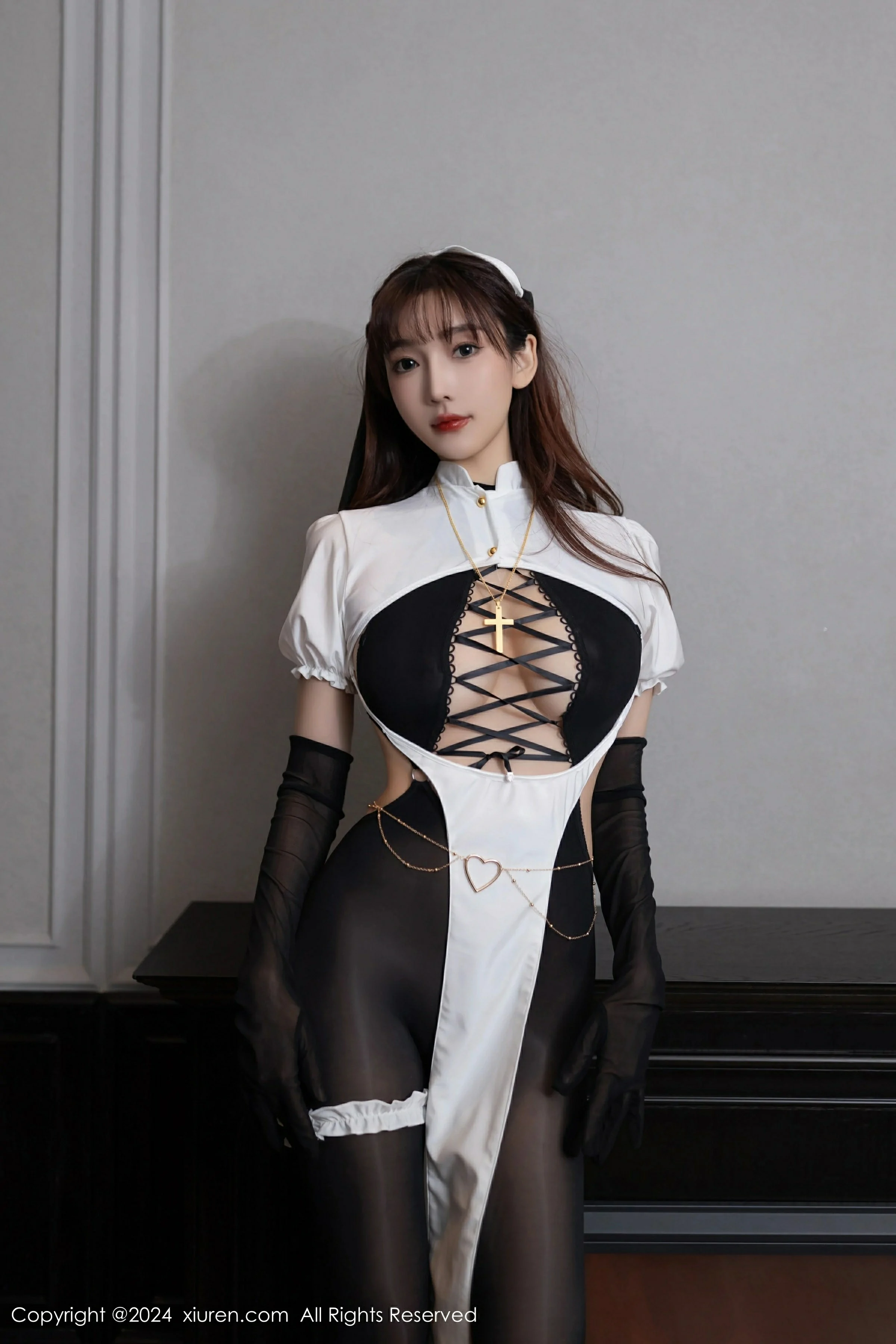 图片[2]-XiuRen 秀人 No.9216 陆萱萱 [77P]-COS写真在线网