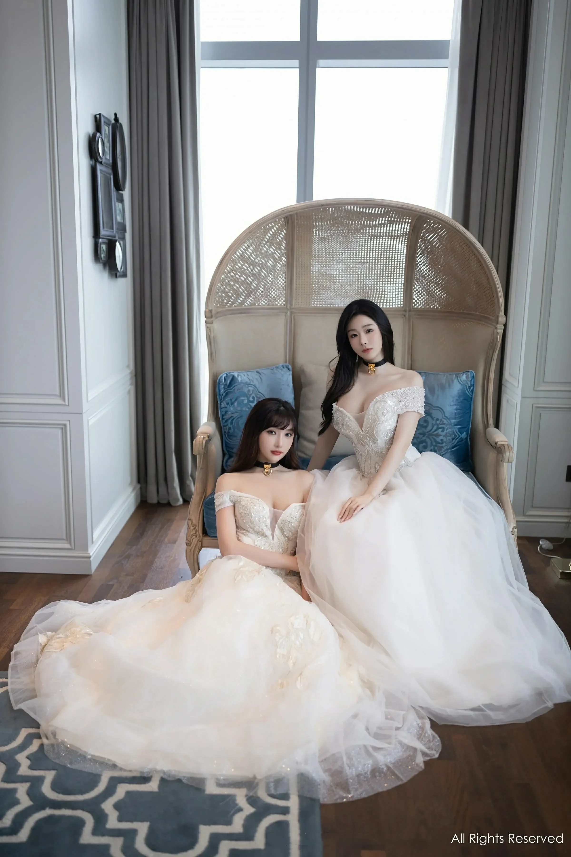 XiuRen 秀人 No.9240 小逗逗&#038;陆萱萱 [80P] - 秀人网免费无水印在线套图写真