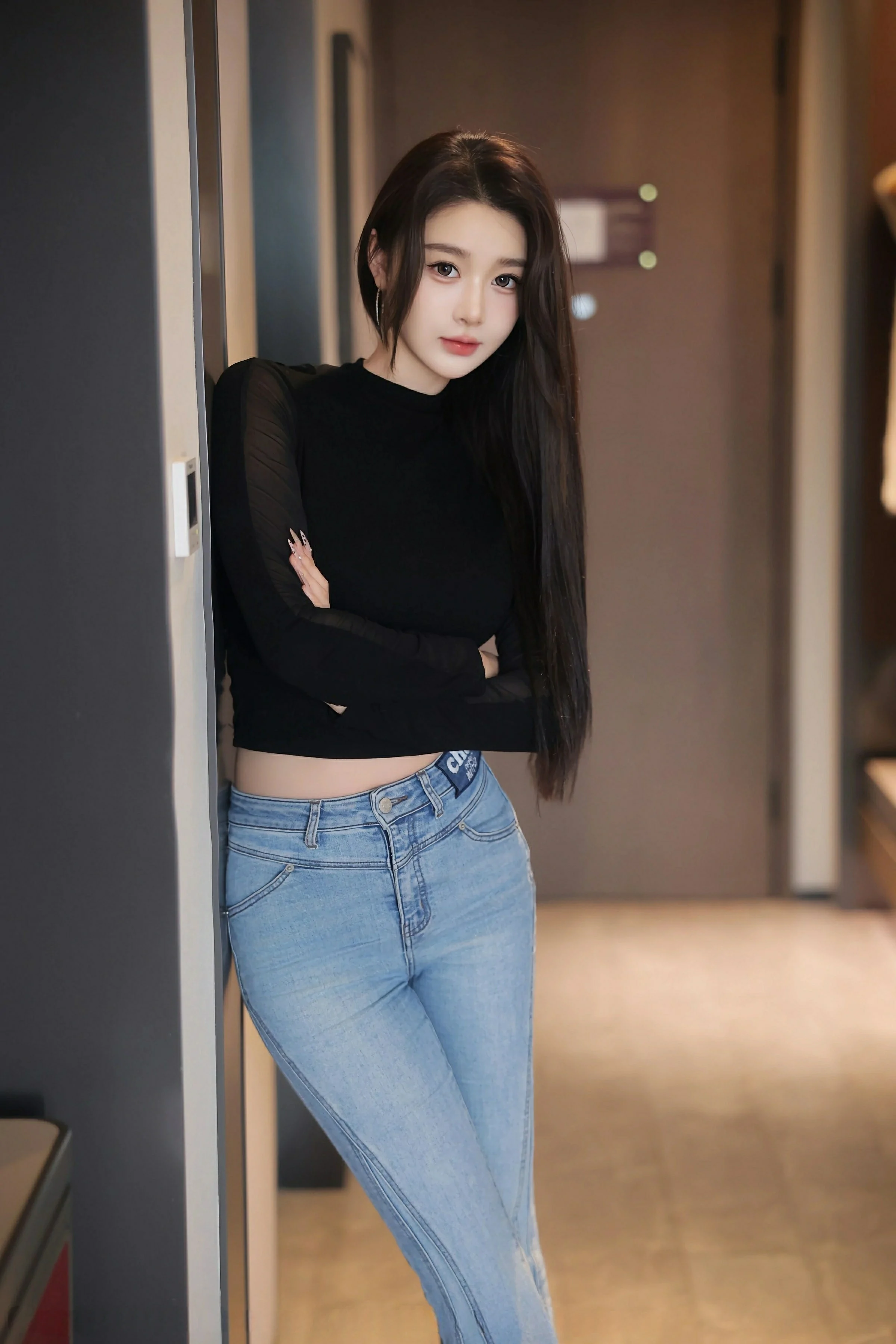 图片[5]-XiuRen 秀人 No.9555 candy糖糖 新人模特 [76P]-COS写真在线网