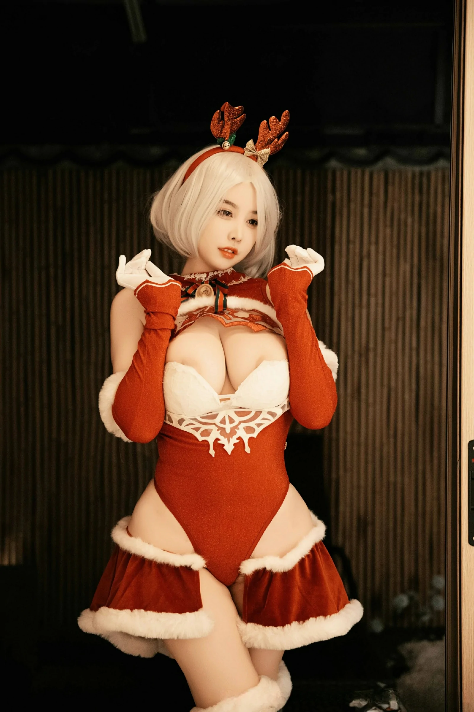 图片[2]-XiuRen 秀人 No.9660 樱桃小犊子 [55P]-COS写真在线网