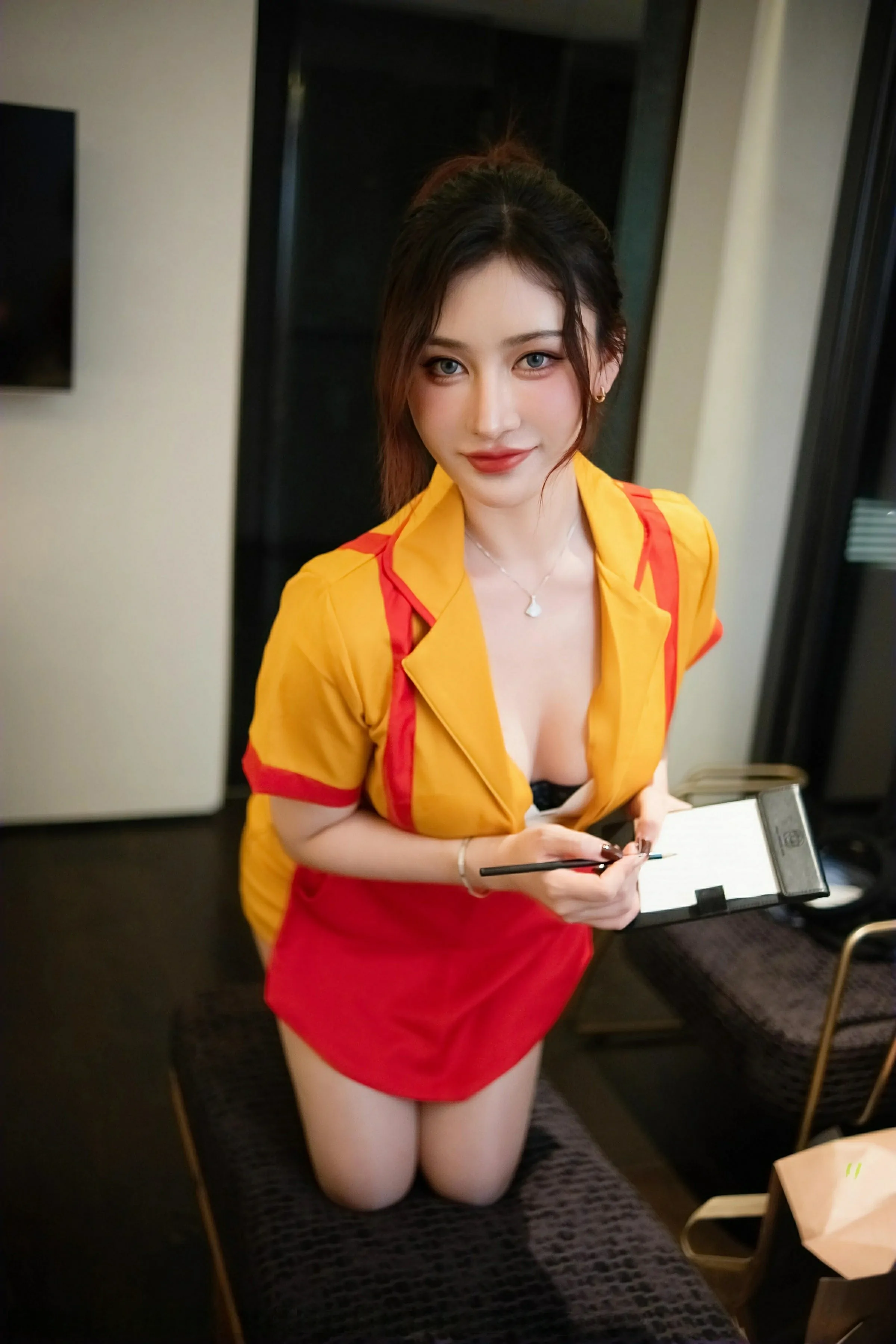 图片[6]-XiuRen 秀人 No.9695 蕾蕾醒了没 [42P]-COS写真在线网