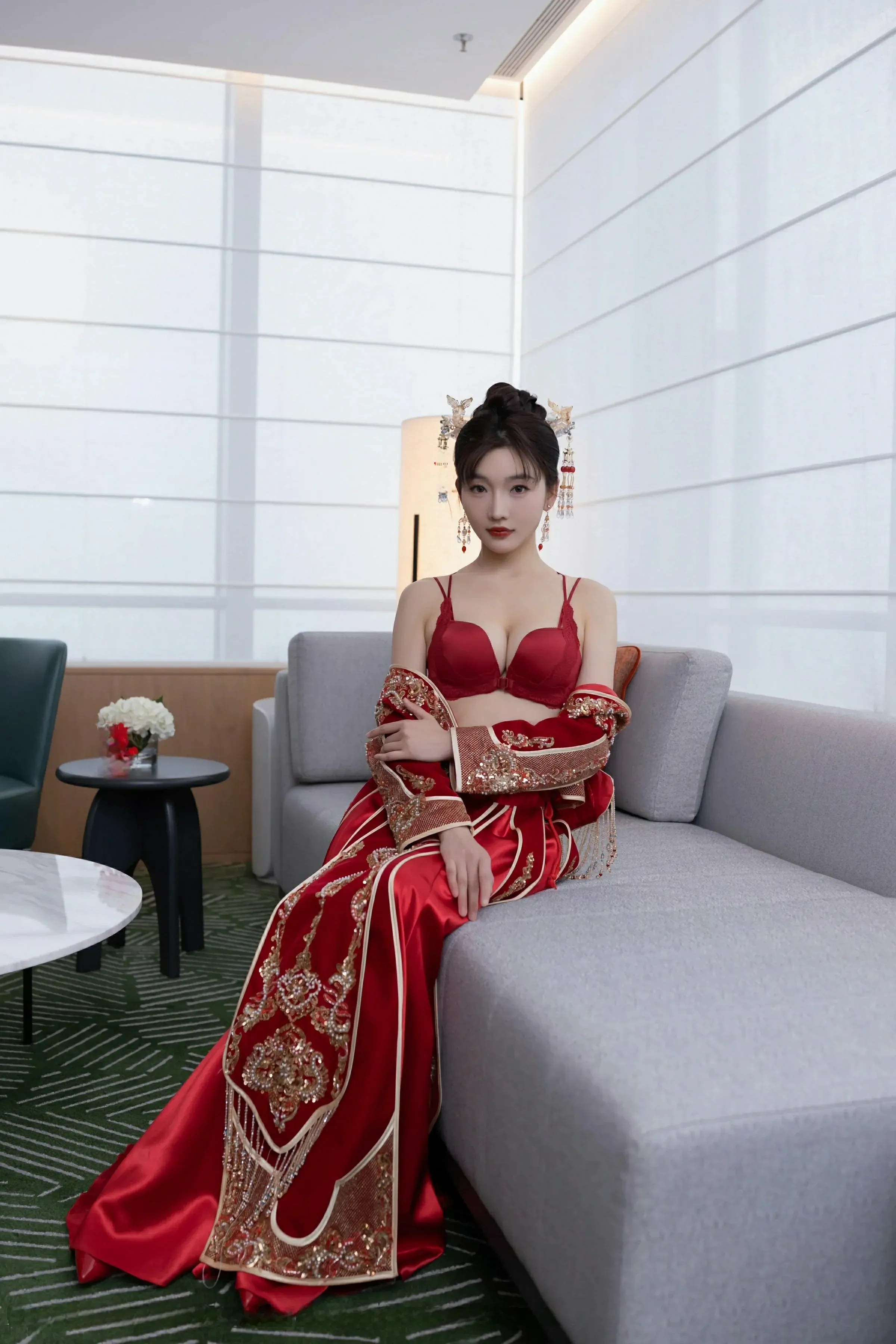 图片[6]-XiuRen 秀人 No.9770 陆萱萱 [82P]-COS写真在线网