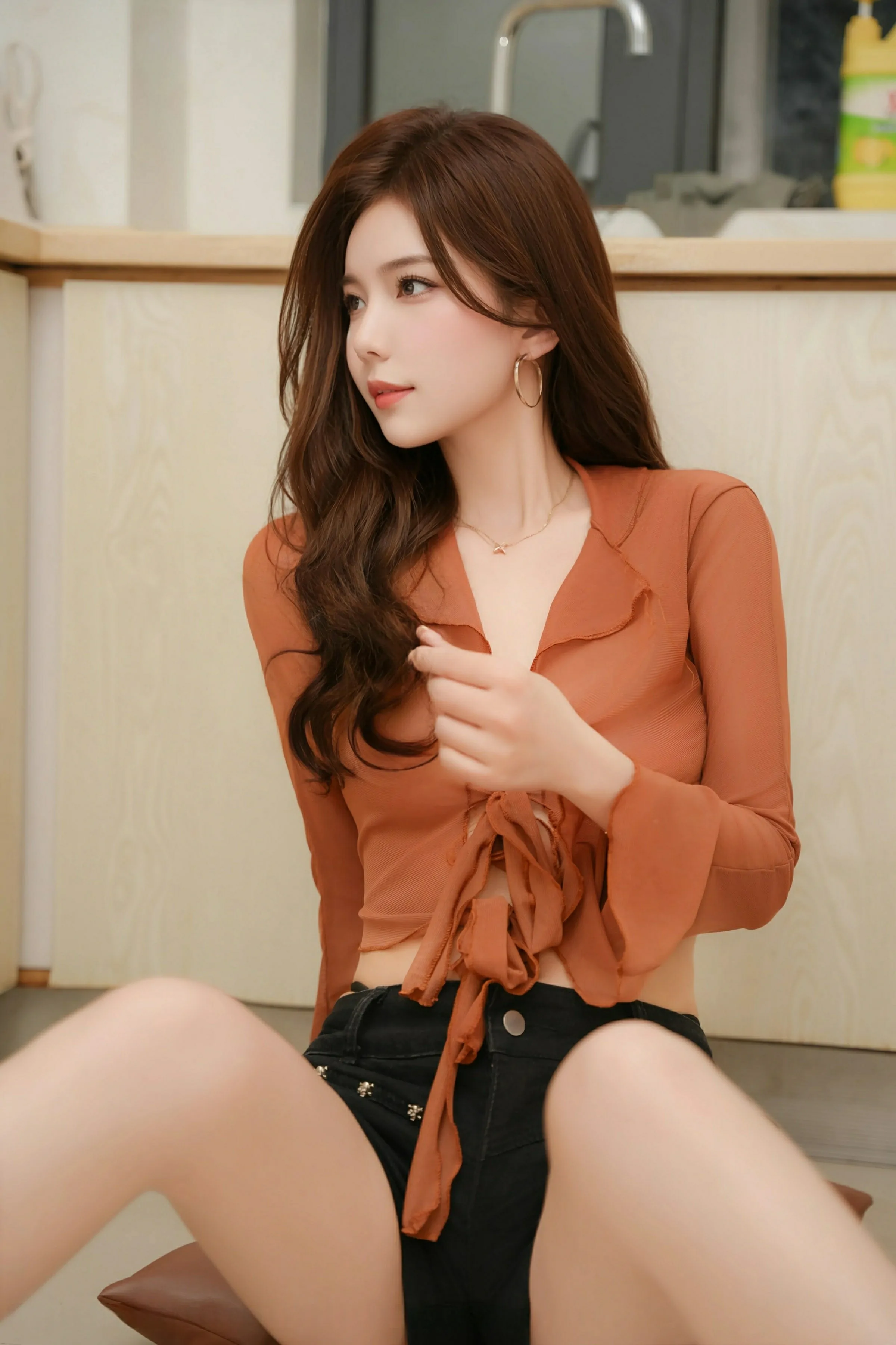 图片[3]-XiuRen 秀人 No.9956 拍黄瓜girl [72P]-COS写真在线网
