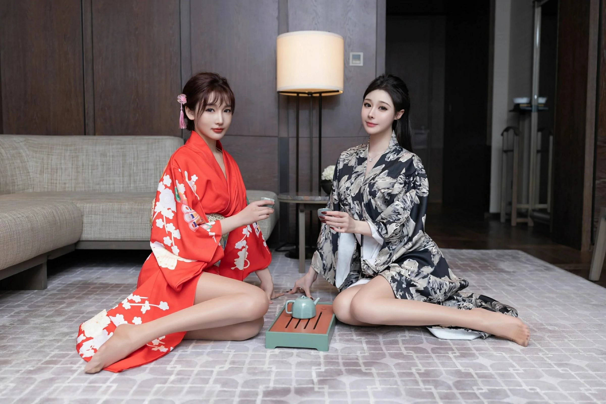 图片[2]-秀人网 No.10352 小逗逗&陆萱萱 模特合集 [80P]-COS写真在线网