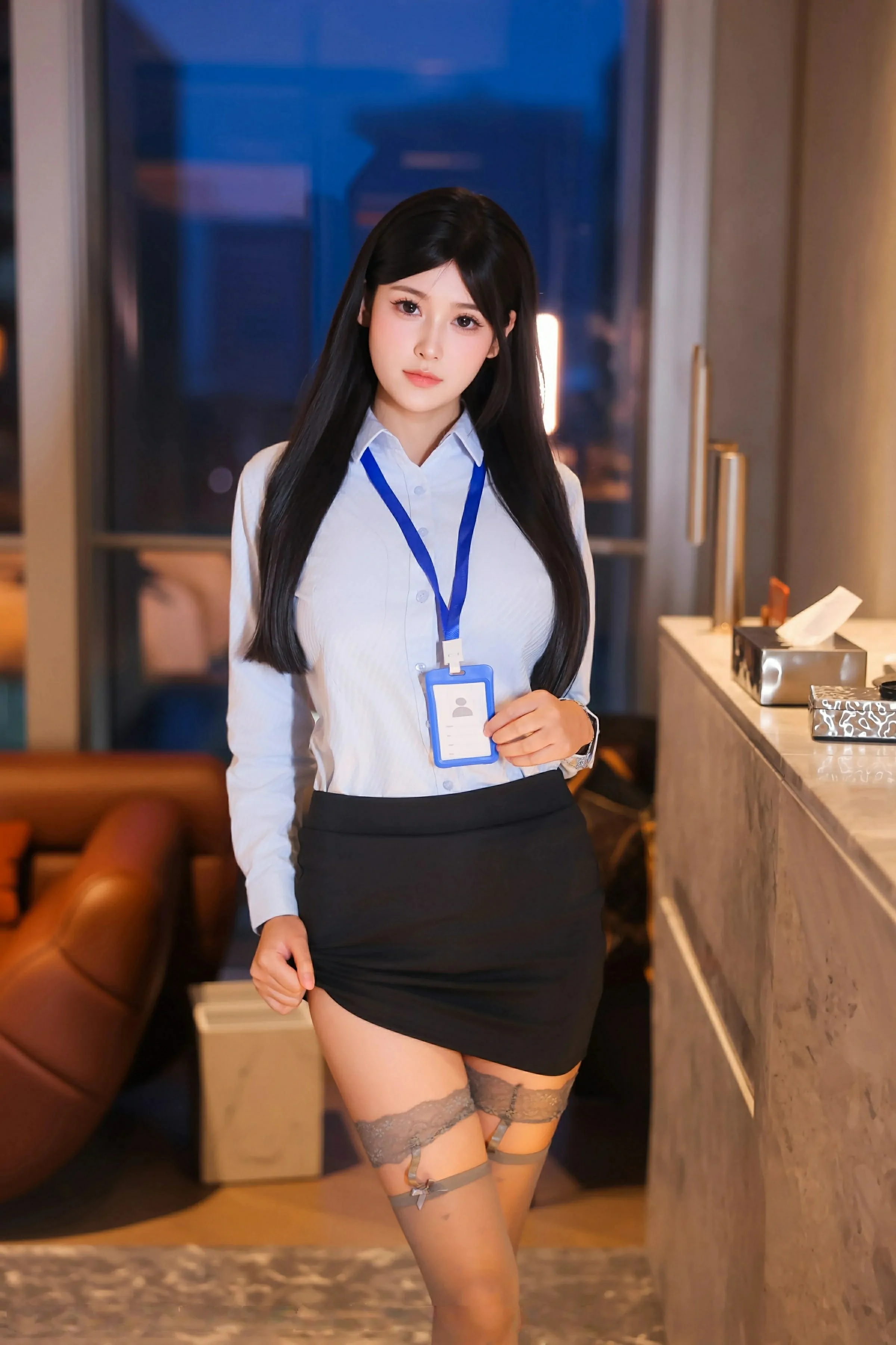 图片[4]-秀人网 No.10440 余安安 [69P]-COS写真在线网