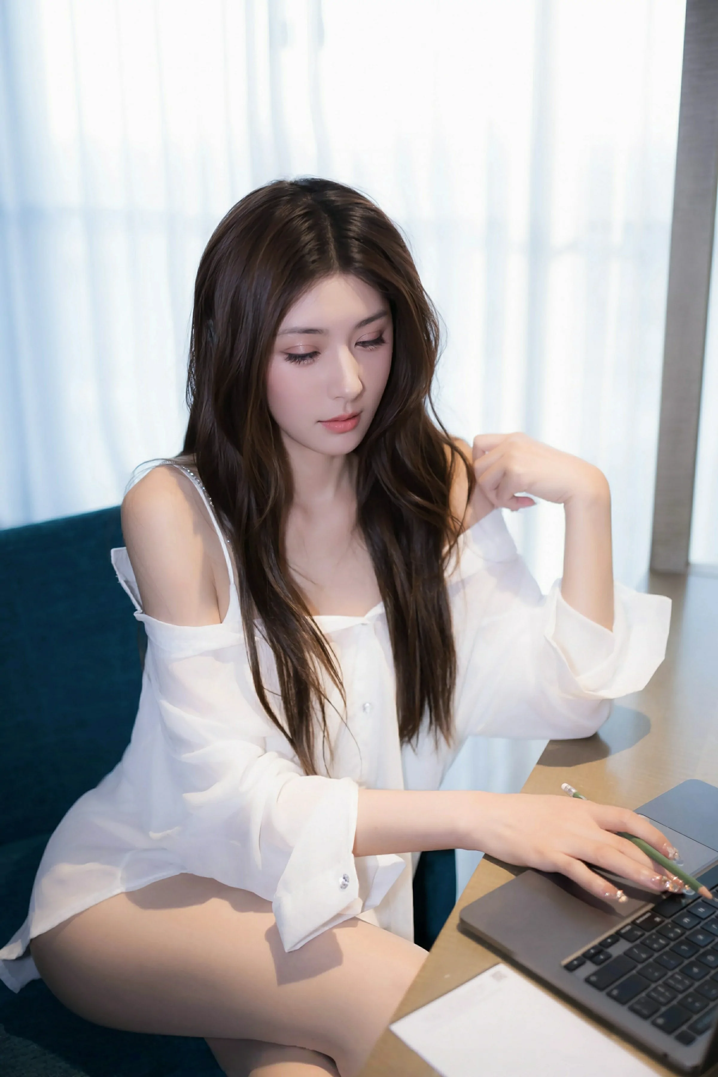 图片[6]-秀人网 No.10502 悦兮 [68P]-COS写真在线网