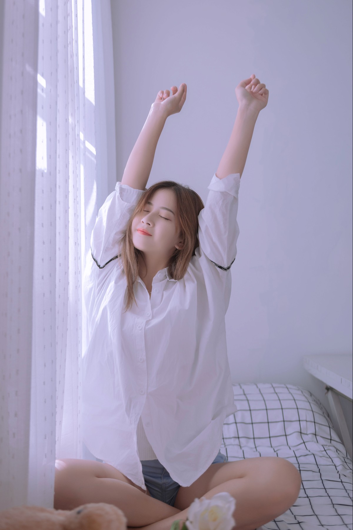 图片[5]-萍萍 – 《清晨的一抹阳光》[17P]-COS写真在线网