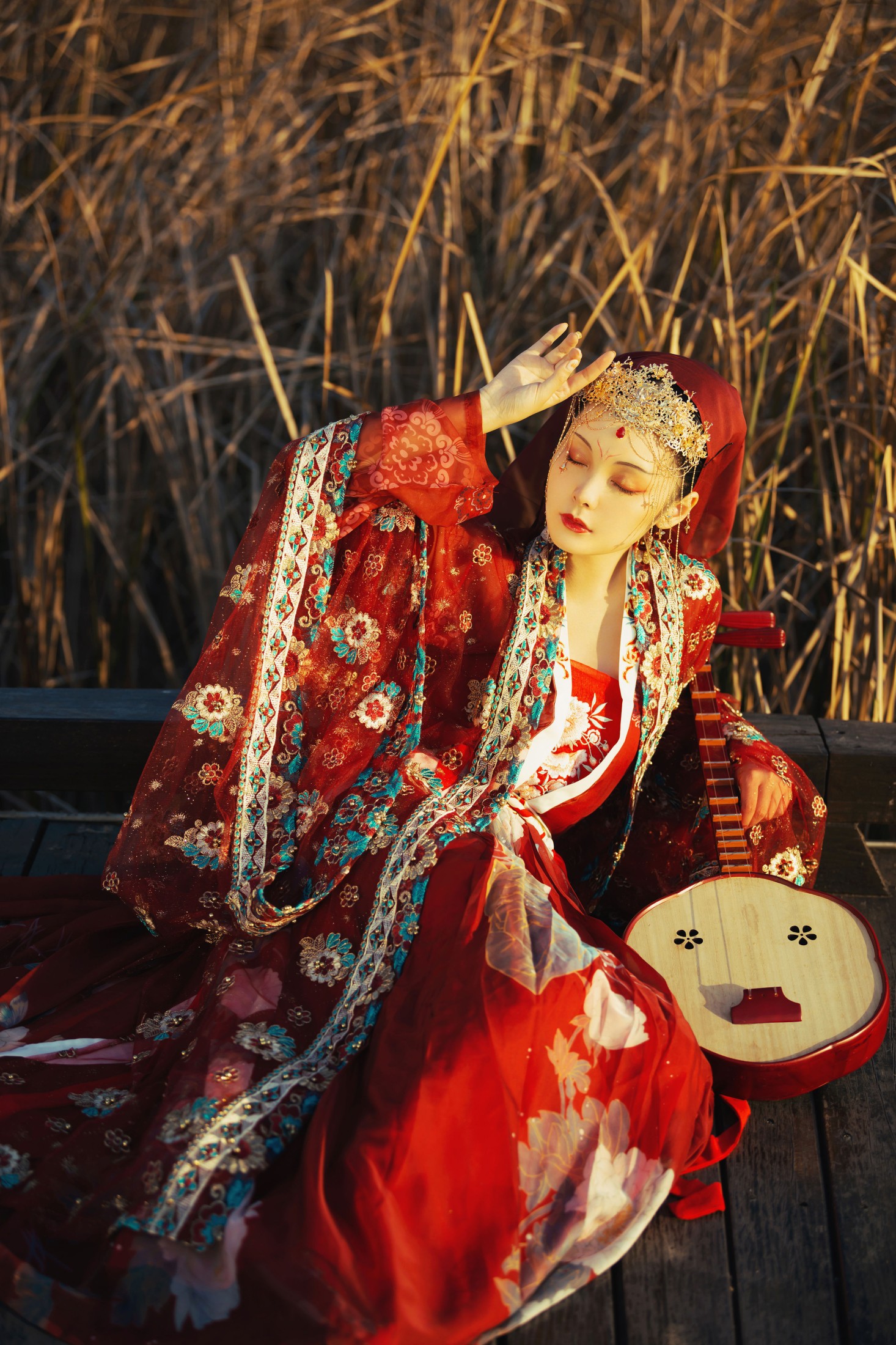 图片[4]-Sunnyufei雨菲 – 《芦苇晚风鸣》[24P]-COS写真在线网