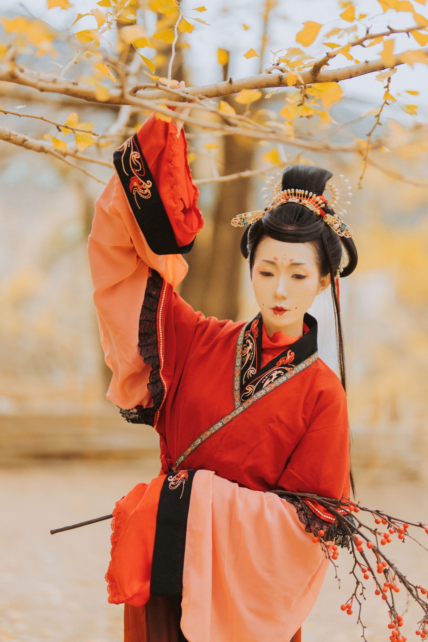 图片[5]-谭子 – 《满地秋》[28P]-COS写真在线网