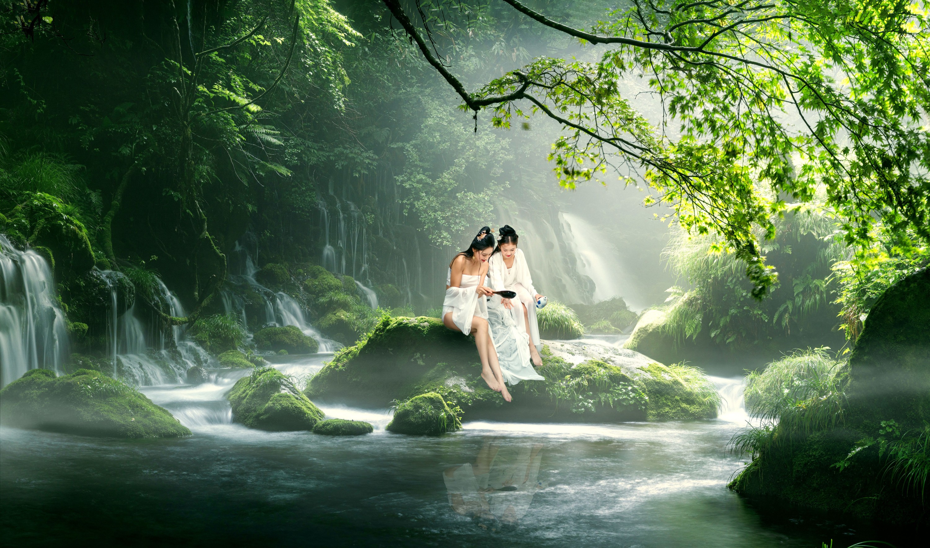 敏敏 – 《森林仙子》[27P] - 秀人网免费无水印在线套图写真