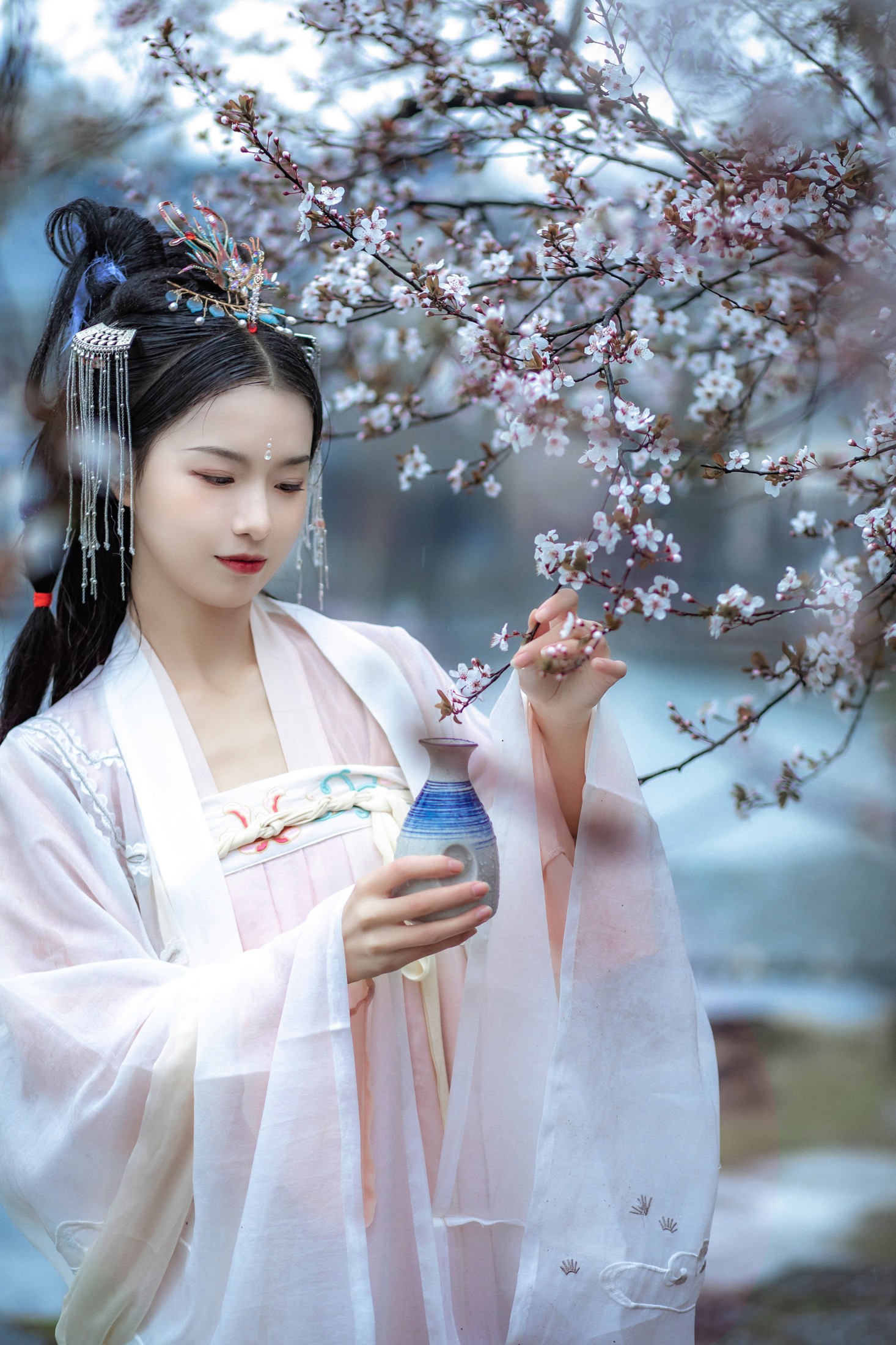 图片[4]-北川婠婠 – 《杏花雨》[19P]-COS写真在线网