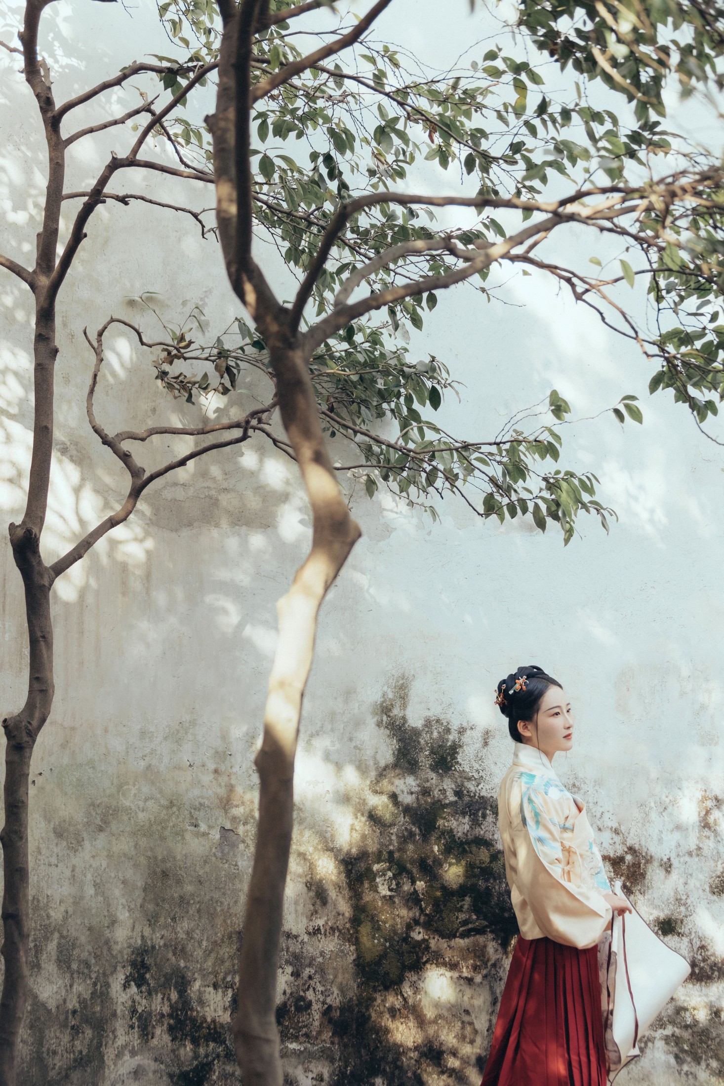 图片[5]-淡蓝色忧伤静流淌 – 《春词》[25P]-COS写真在线网