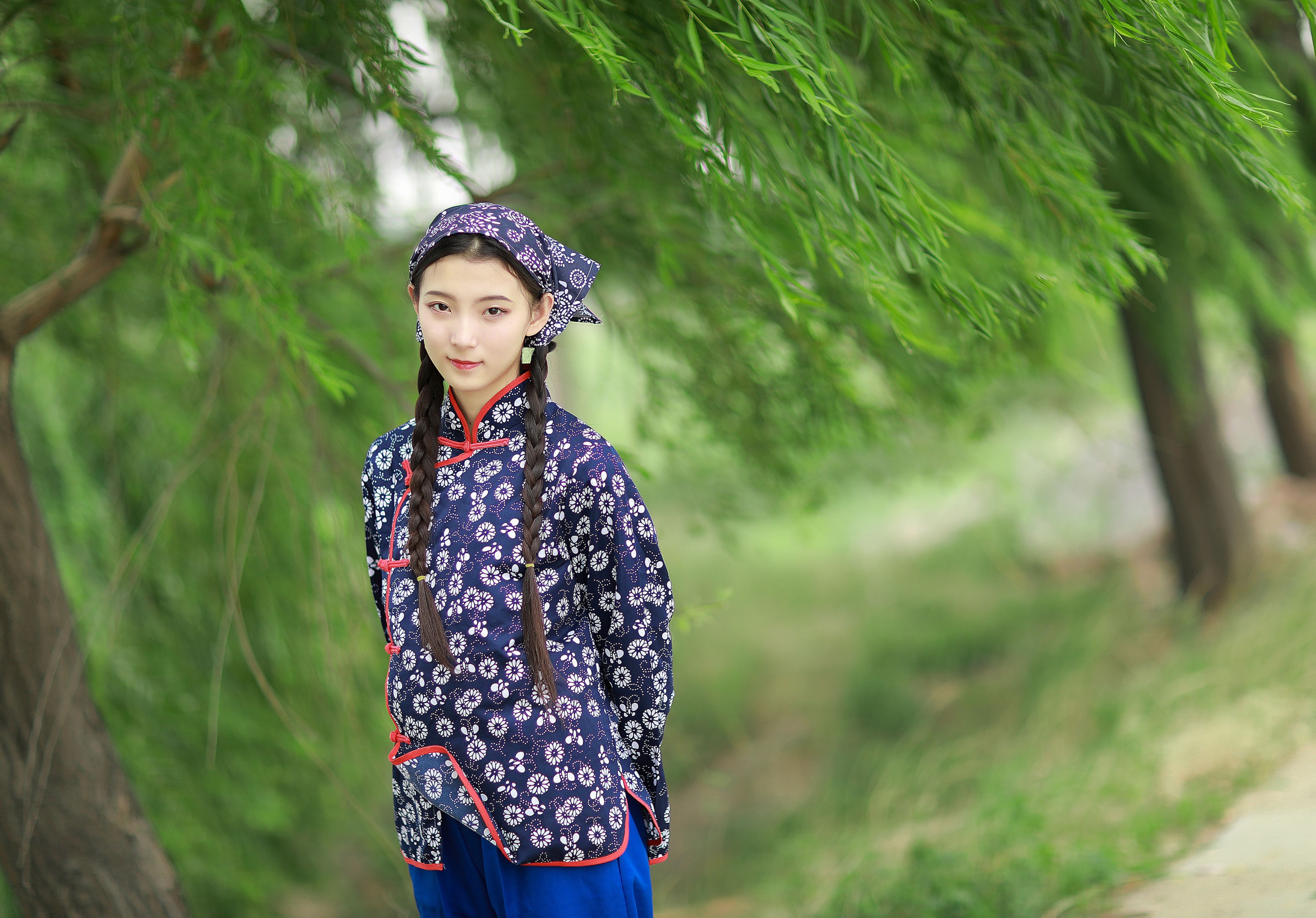 图片[3]-孔荻 – 《采荷》[31P]-COS写真在线网