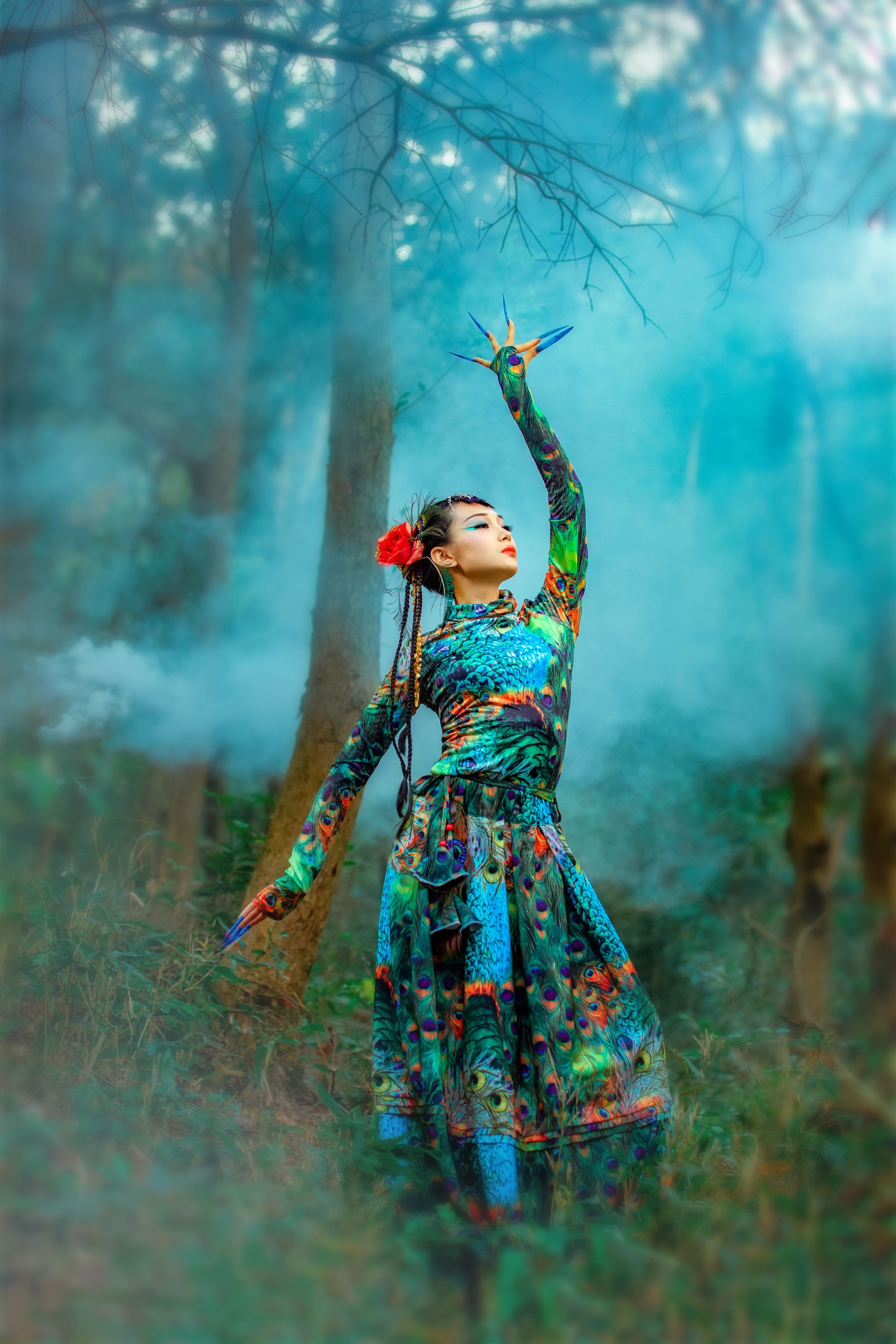 图片[5]-雨萧 – 《孔雀林》[32P]-COS写真在线网
