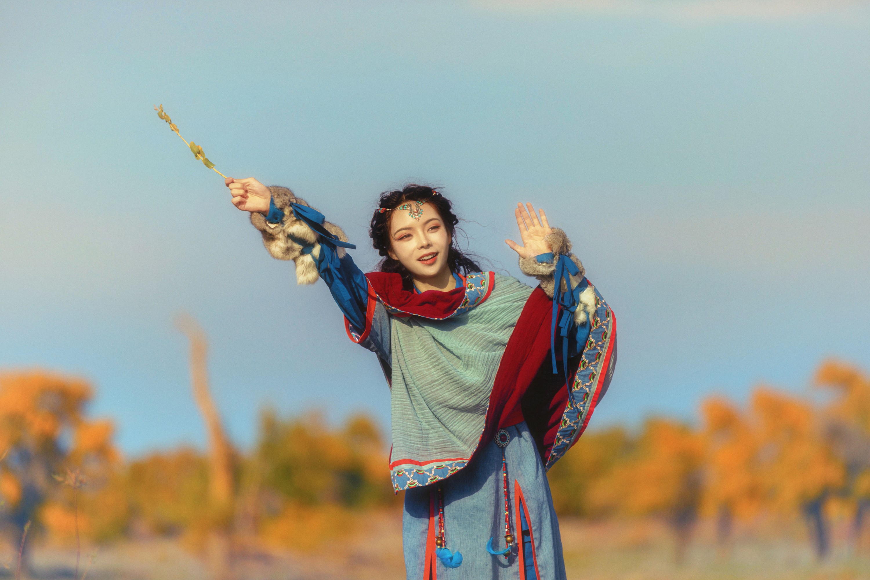 图片[4]-赵瑞洁EZ_ – 《东宫—蓝色小枫》[27P]-COS写真在线网