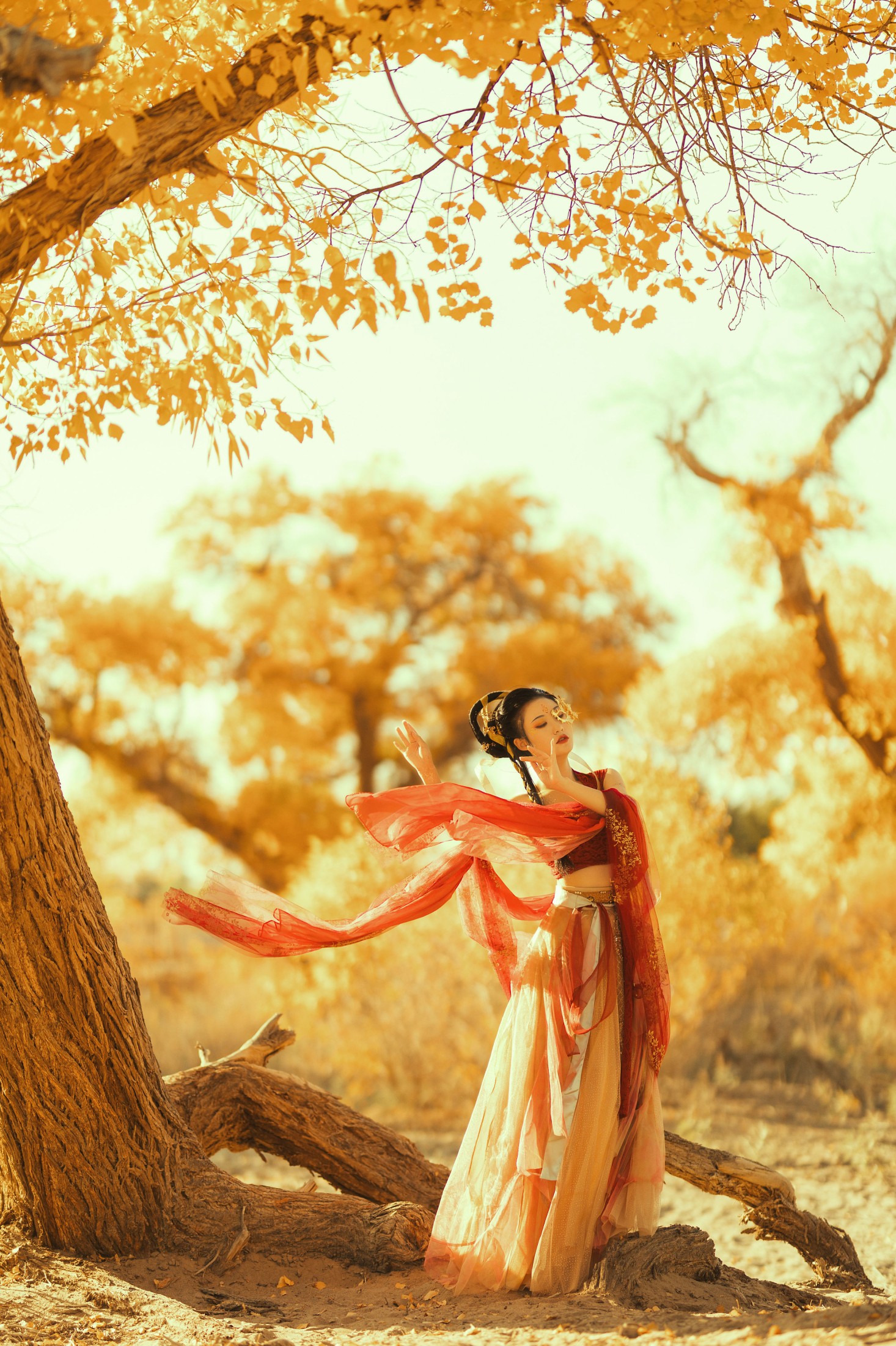 图片[3]-付兮子 – 《胡杨之女》[34P]-COS写真在线网