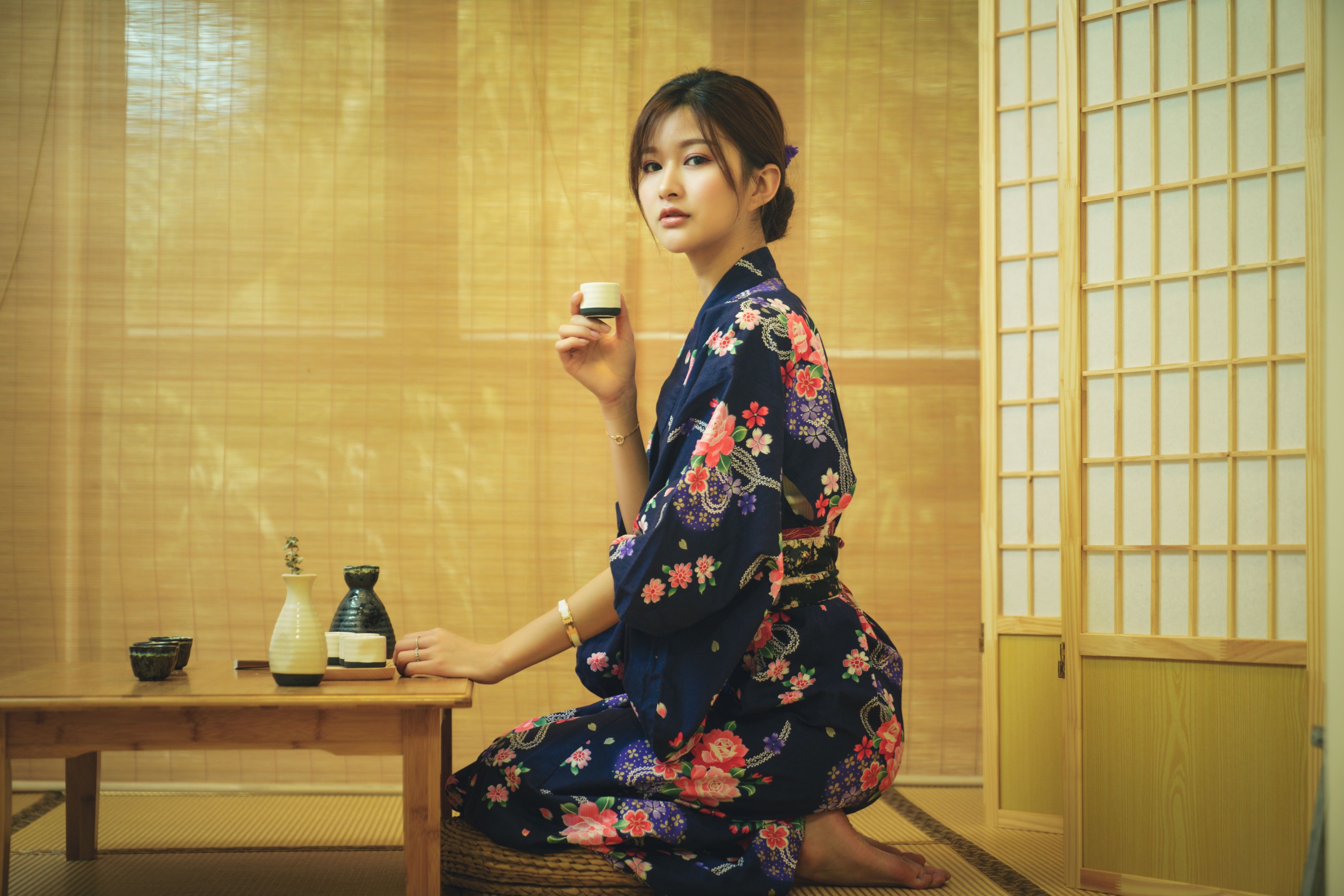 图片[4]-吕陈 – 《夏日和服日式私房》[40P]-COS写真在线网