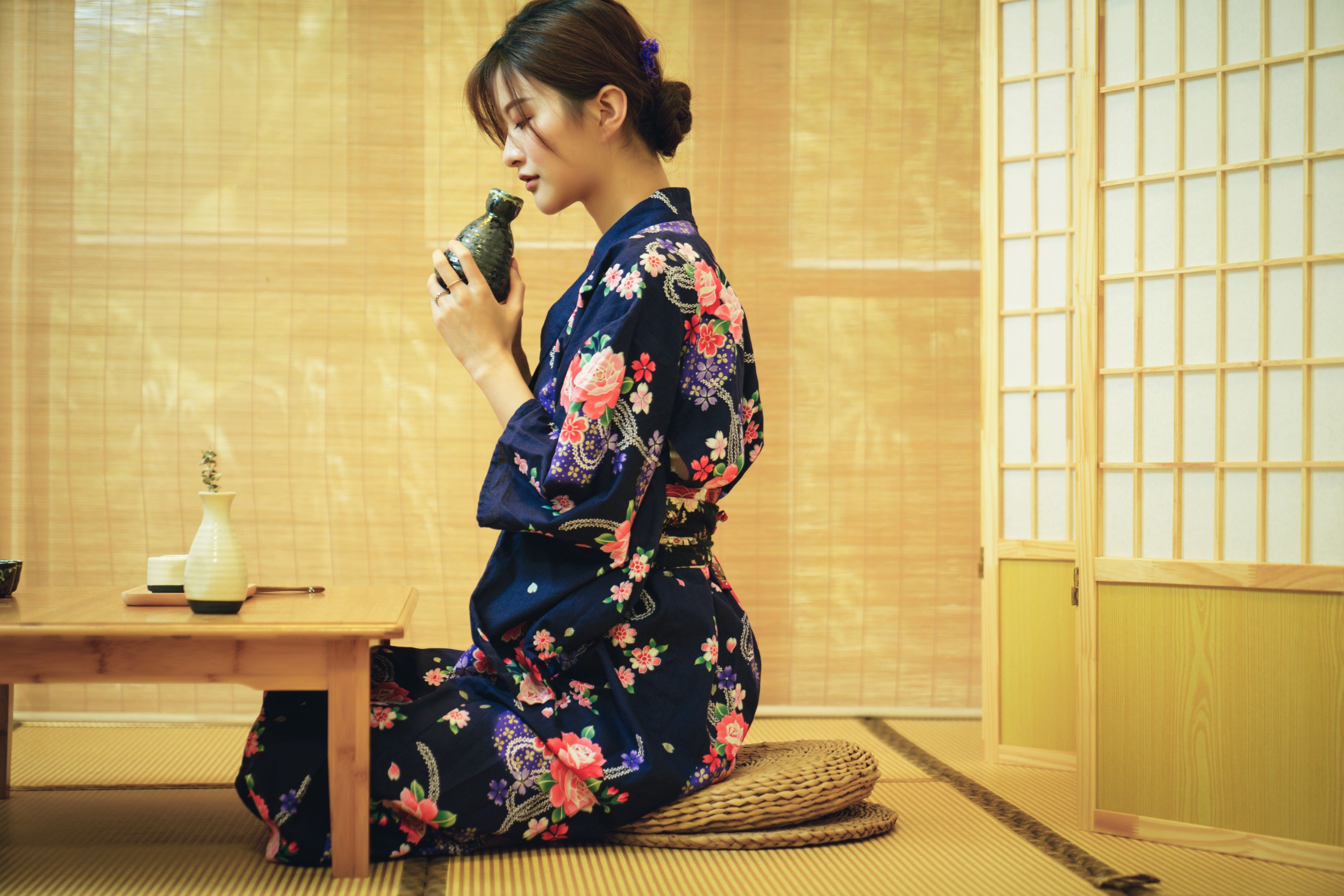 图片[3]-吕陈 – 《夏日和服日式私房》[40P]-COS写真在线网