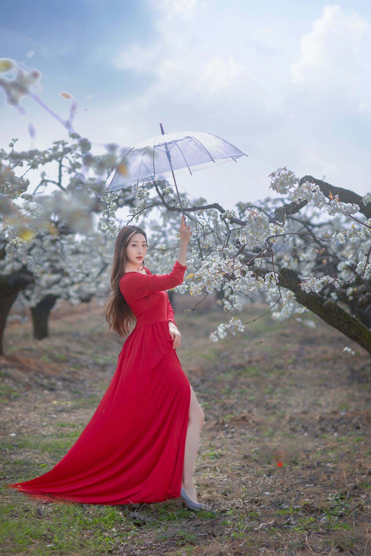 图片[4]-如意 – 《一袭红妆拂梨花》[32P]-COS写真在线网