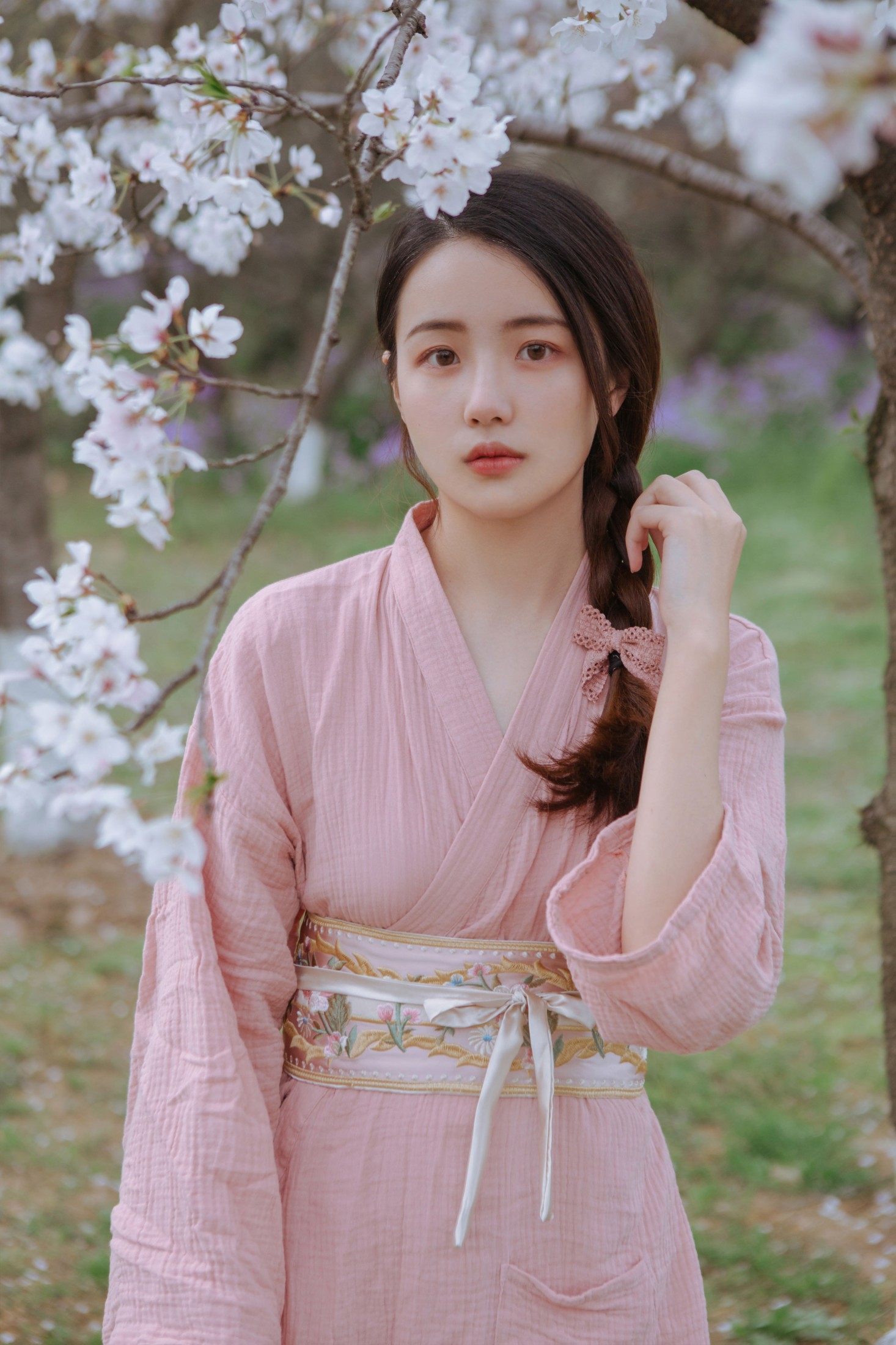 图片[4]-一只小四月_ – 《起风渐暖，樱花将灿》[24P]-COS写真在线网