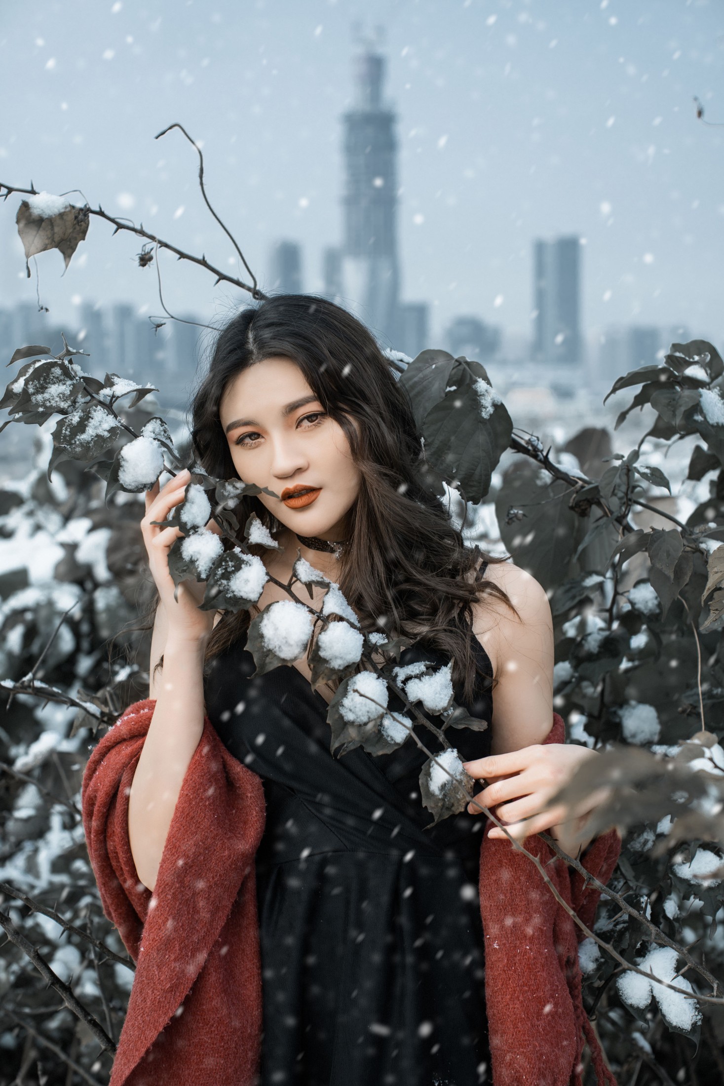 图片[5]-翠花儿 – 《THE SNOW CITY》[23P]-COS写真在线网