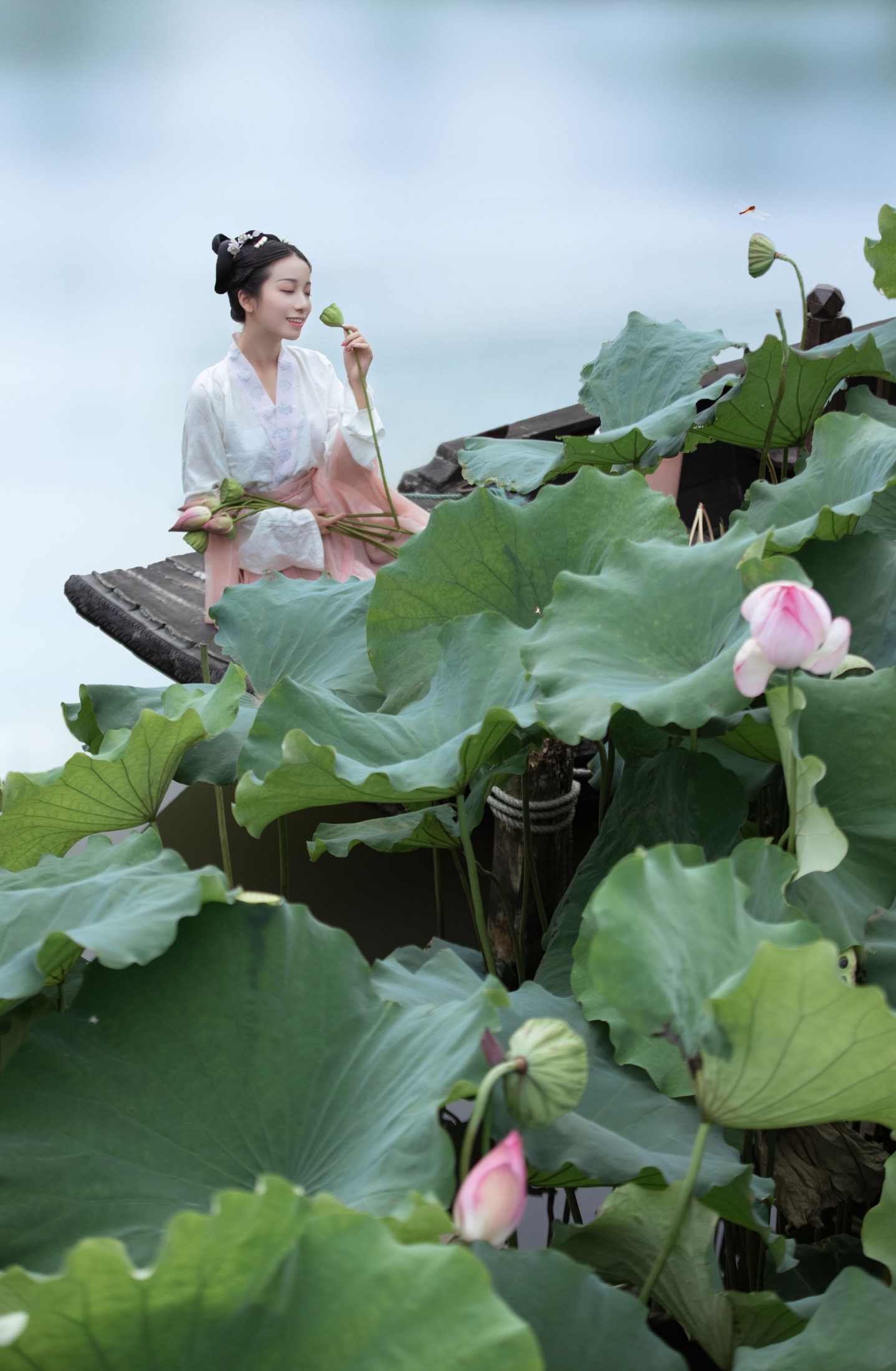 图片[5]-小清菡呀  – 《采荷》[20P]-COS写真在线网
