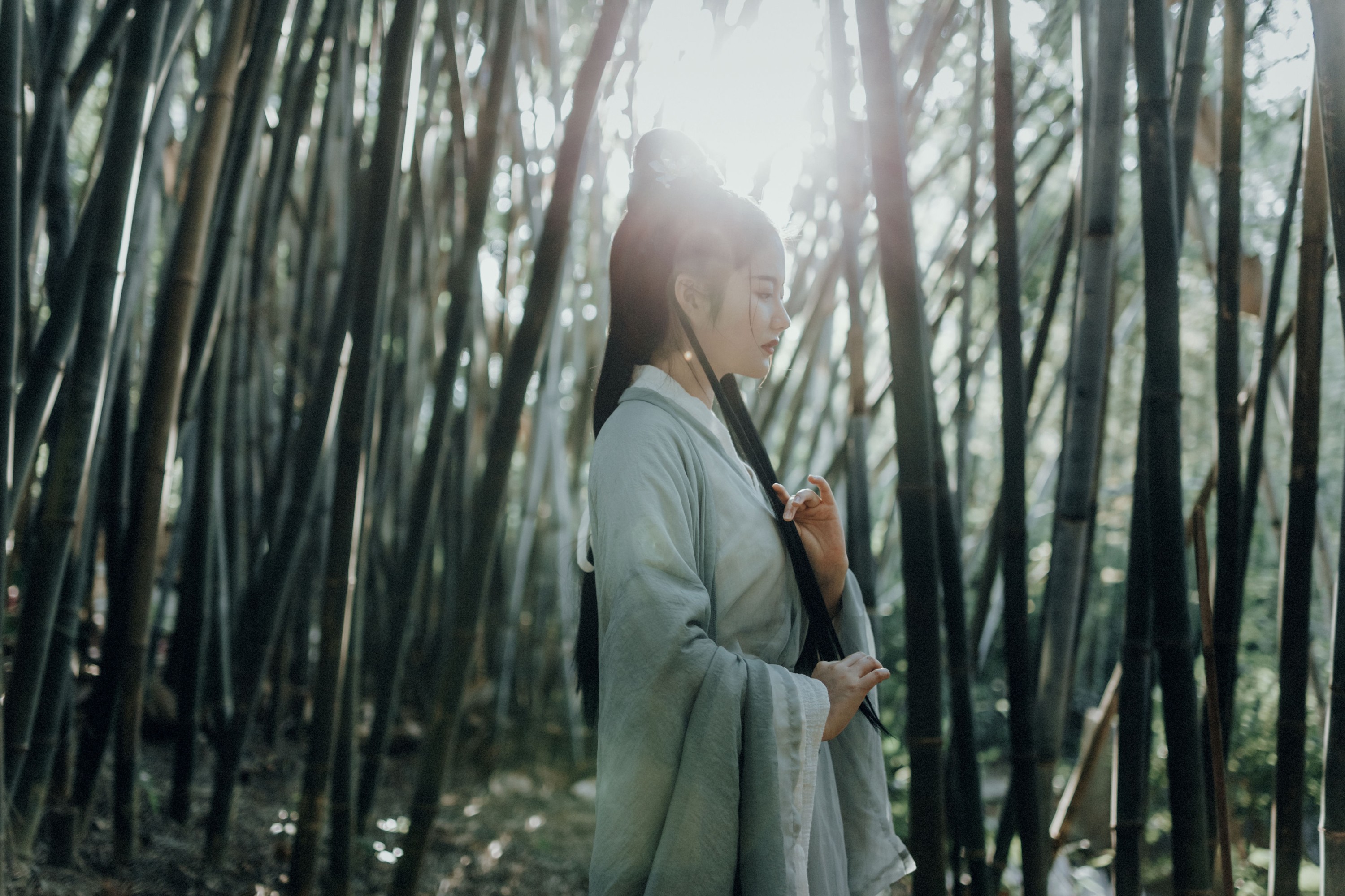 图片[3]-梦南 – 《竹间影》[22P]-COS写真在线网